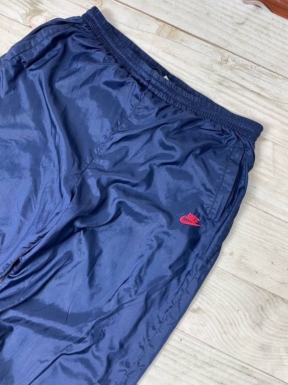 Nike Vintage Nike Nylon Track Pants 80s Swoosh Size US 36 / EU 52 - 3 Thumbnail