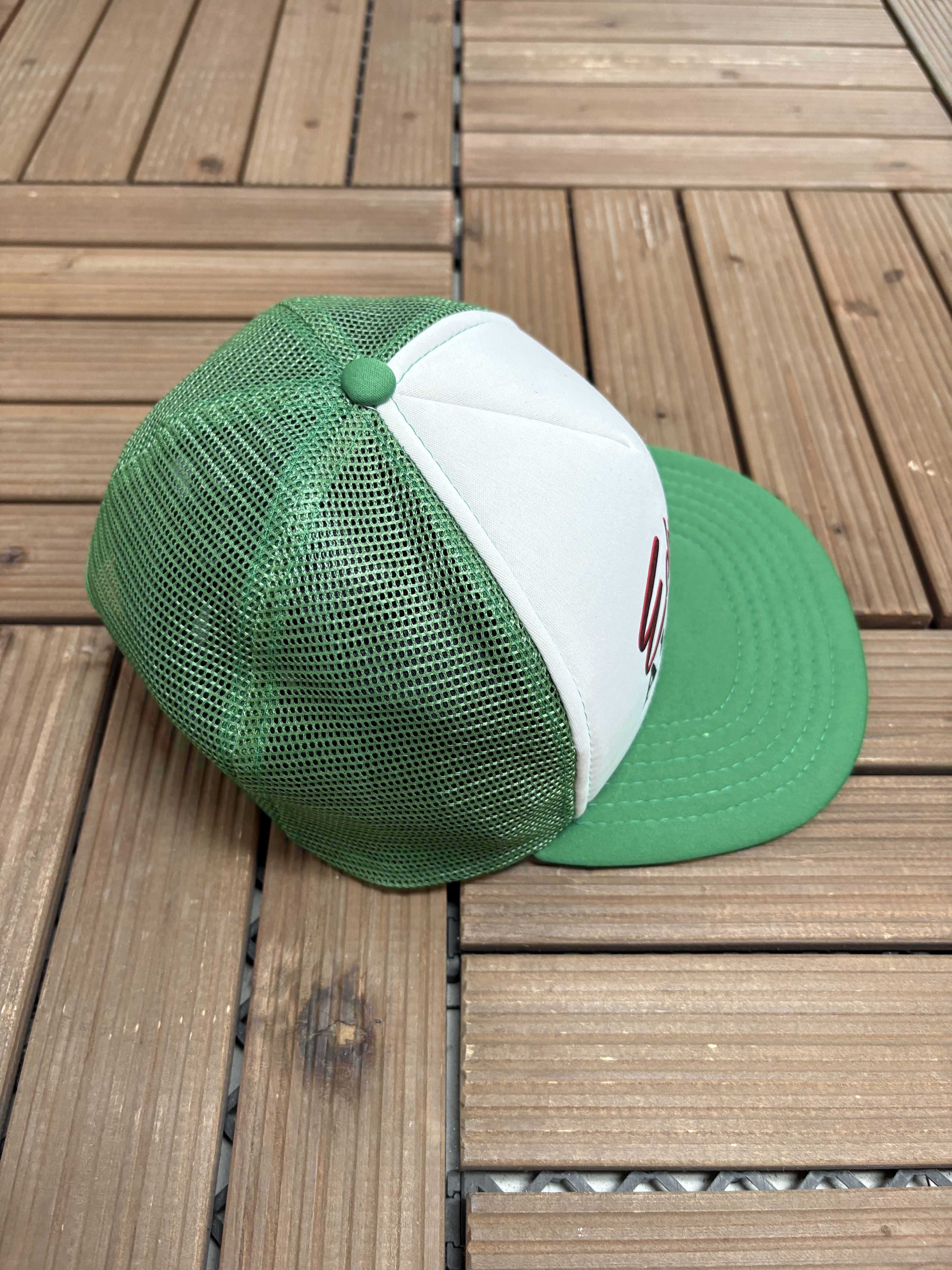Vintage Edmonton, Alberta Vintage White Trucker Snap Back Hat Cap Size ONE SIZE - 4 Thumbnail
