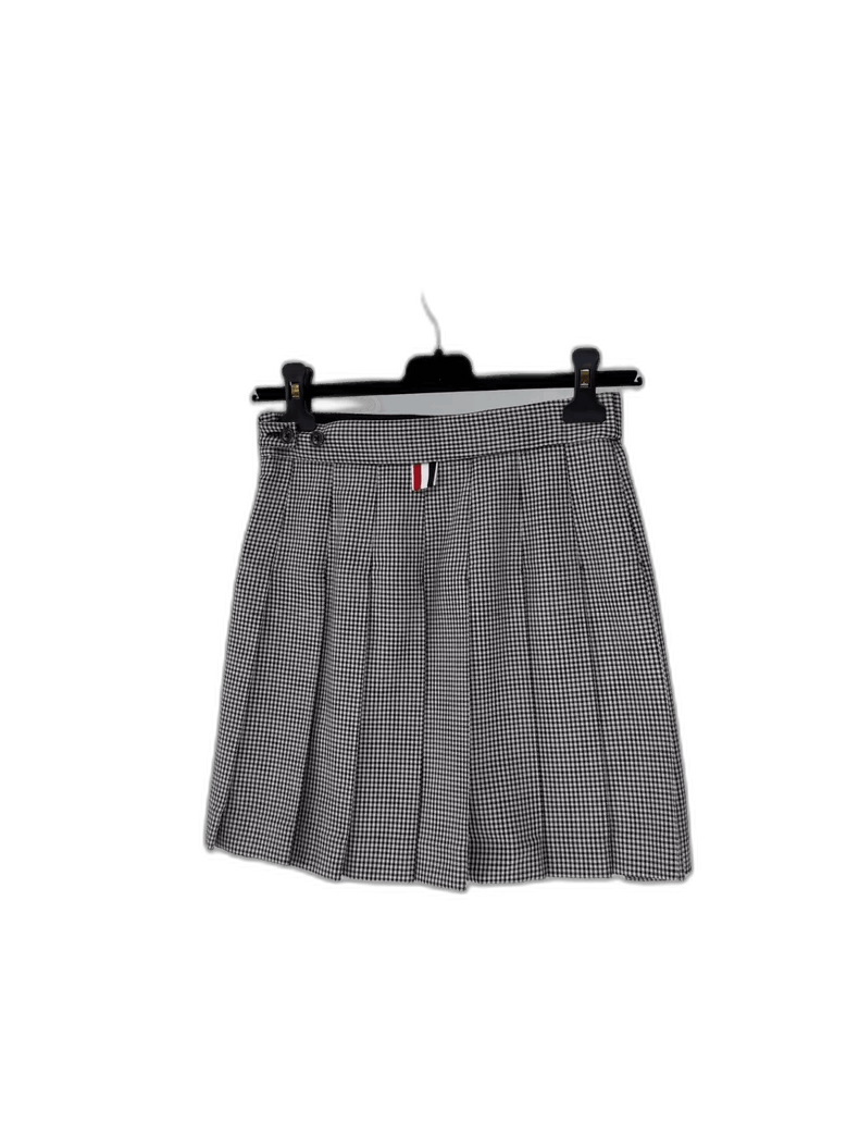 Thom Browne Thom Browne Pleated Gingham Skirt Size 38 Size 38" / US 16 / IT 52 - 1 Thumbnail
