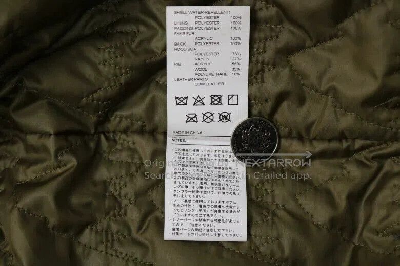 Neighborhood NEIGHBORHOOD X BURTON Faux Fur Collar Jacket. Size US L / EU 52-54 / 3 - 9 Thumbnail