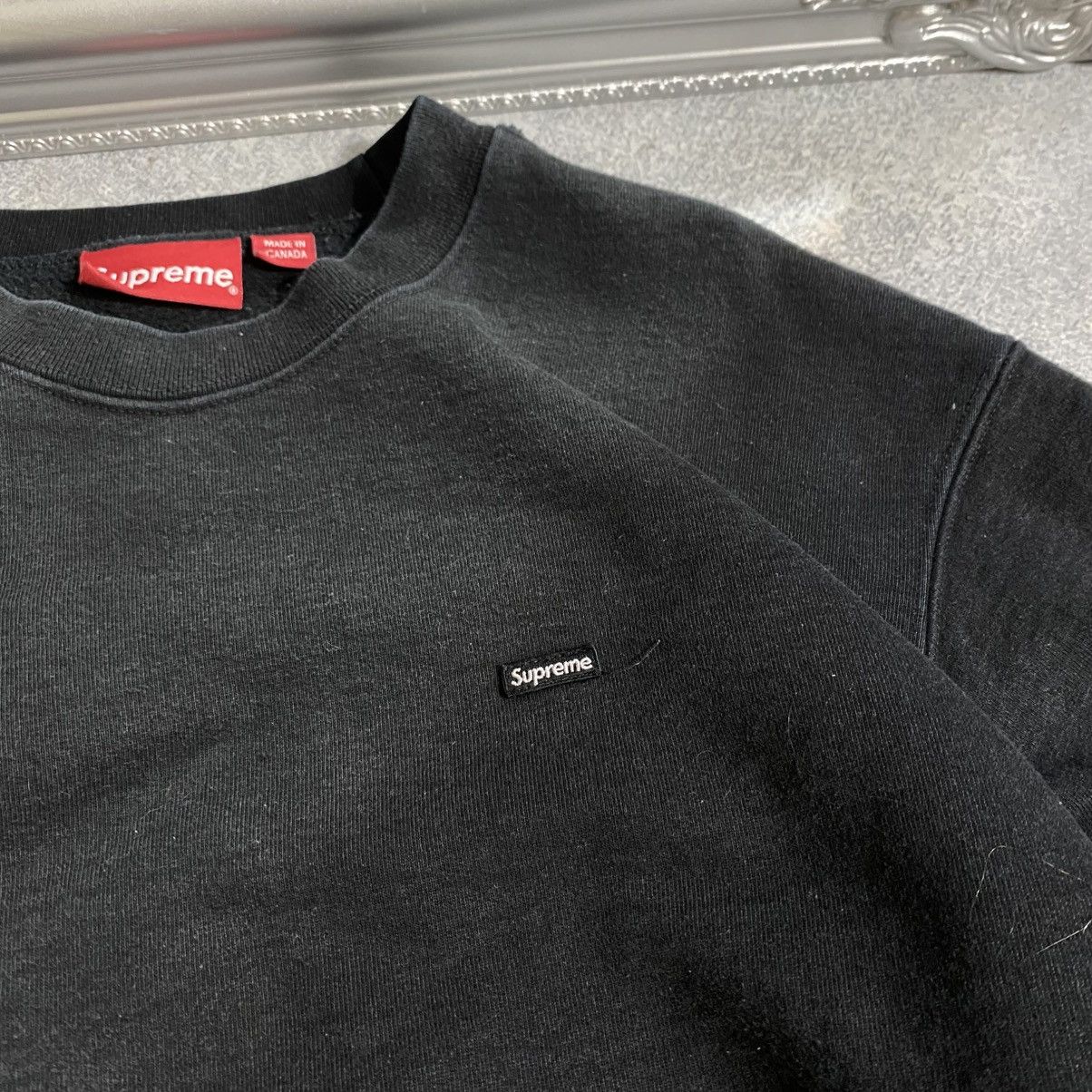 Supreme Supreme sweatshirt basic black logo Size US S / EU 44-46 / 1 - 4 Thumbnail
