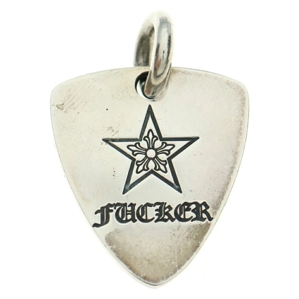 Chrome Hearts CHROME HEARTS Fucker Guitar Pick Pendant silver Size ONE SIZE - 1 Thumbnail