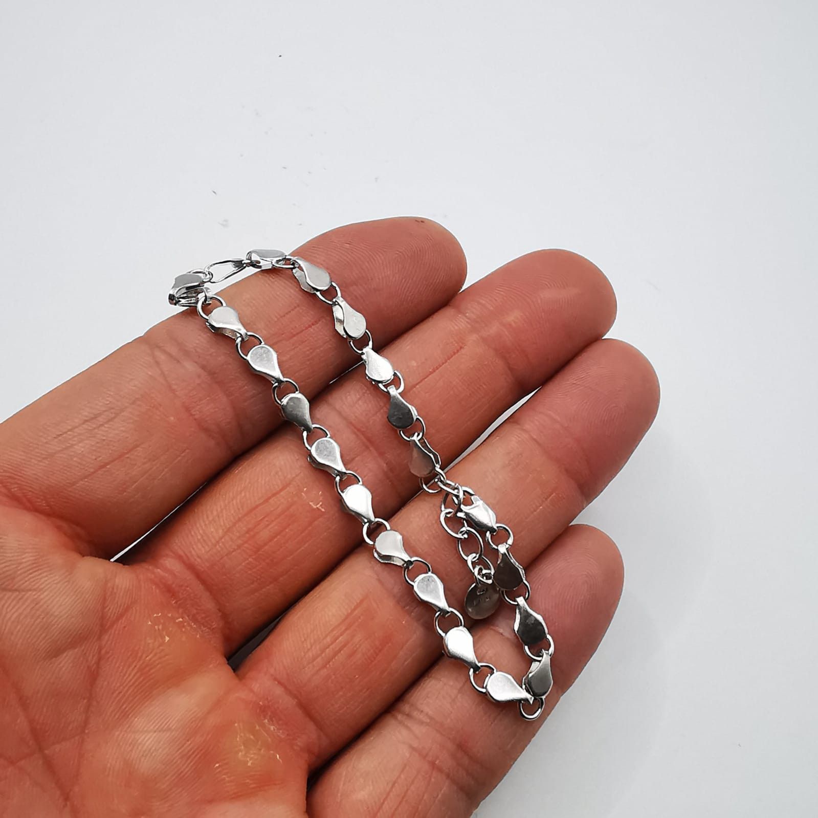 Sterling Silver Vintage Bracelet Jewelry,925 Sterling Silver, Handmade 5,04g Size ONE SIZE - 4 Thumbnail