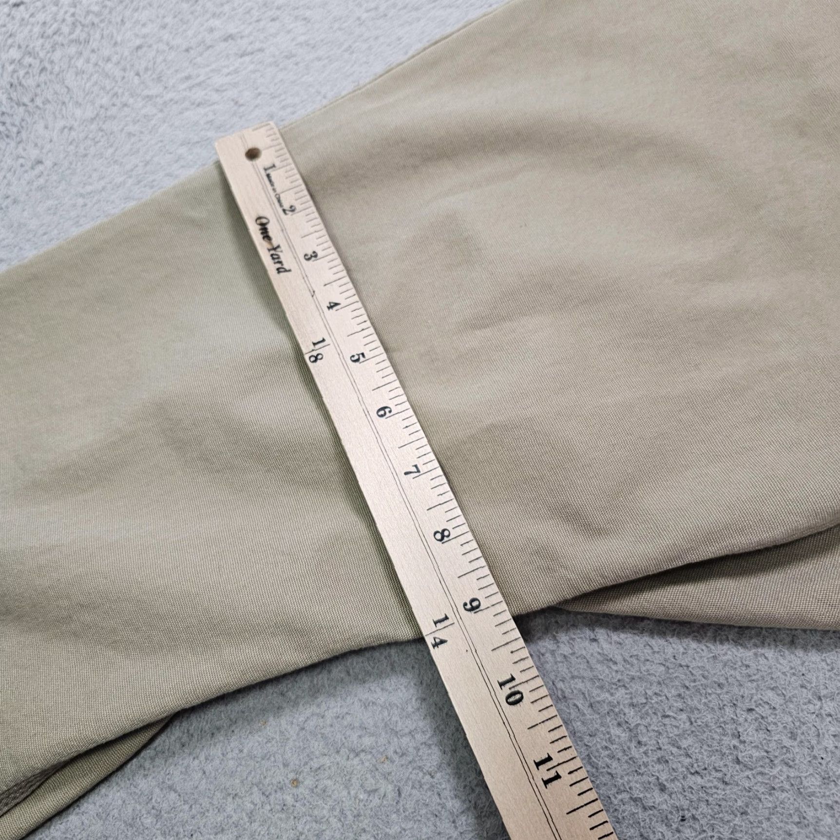 Duluth Trading Company Duluth Trading Co. DuluthFlex Fire Hose Khakis Pants 40x30 Beige Men Regular Straight 5-Pocket Canvas Workwear Casual Pants Size US 40 / EU 56 - 5 Thumbnail