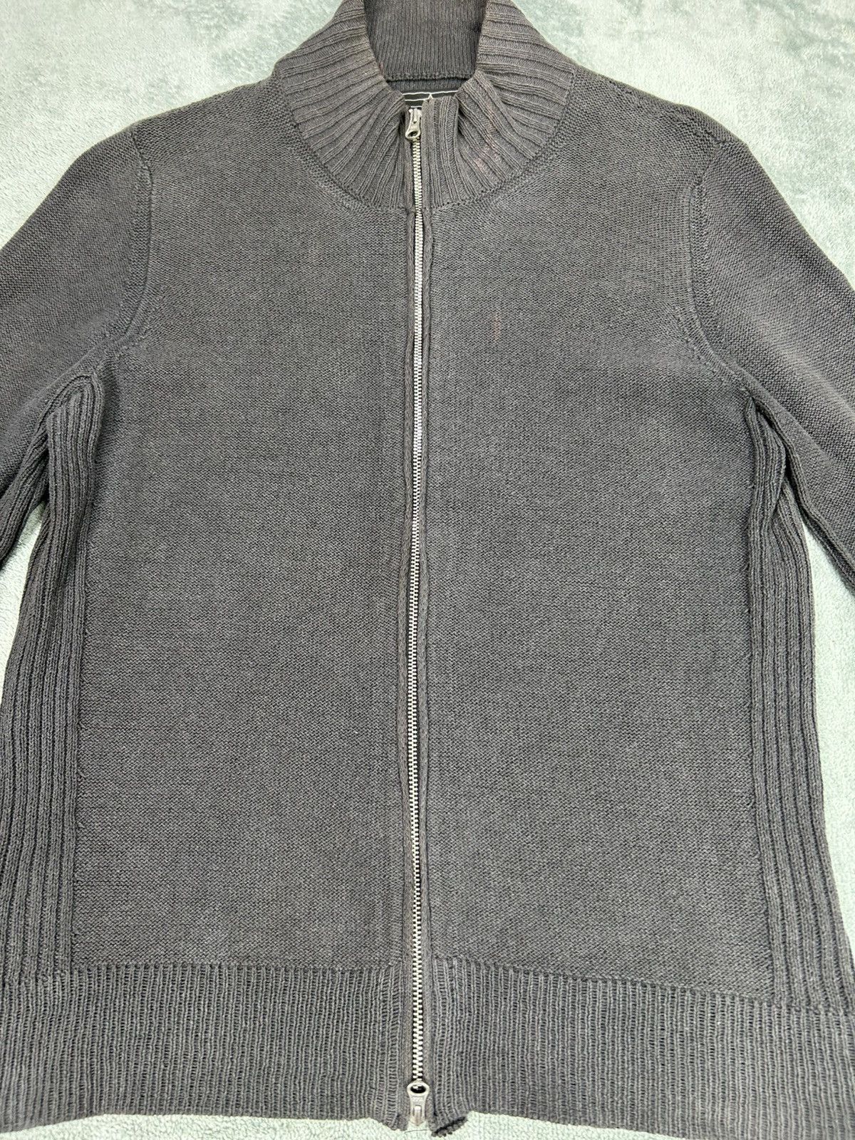 Stone Island Stone Island Denim Knit Zipper Jacket Size US S / EU 44-46 / 1 - 2 Thumbnail