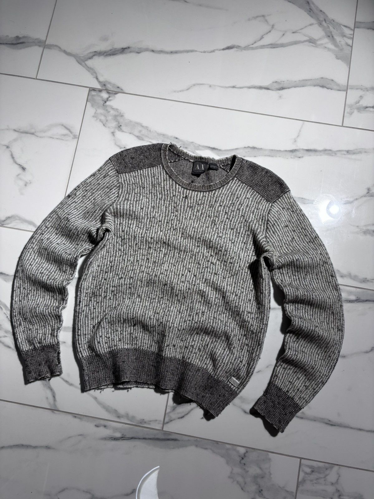 Armani Armani Exchange Sweater Crewneck Pullover Designer Classic Size US M / EU 48-50 / 2 - 1 Thumbnail