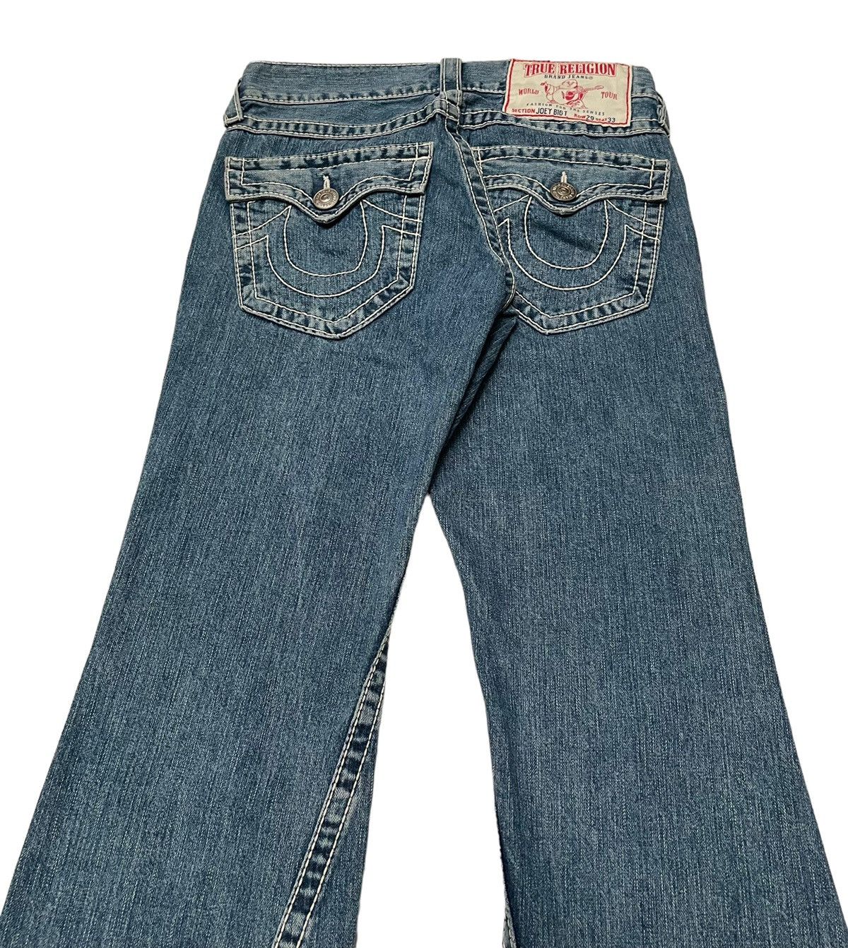 True Religion Vintage Brand True Religion Flared Jeans 1990s Size US 30 / EU 46 - 6 Thumbnail