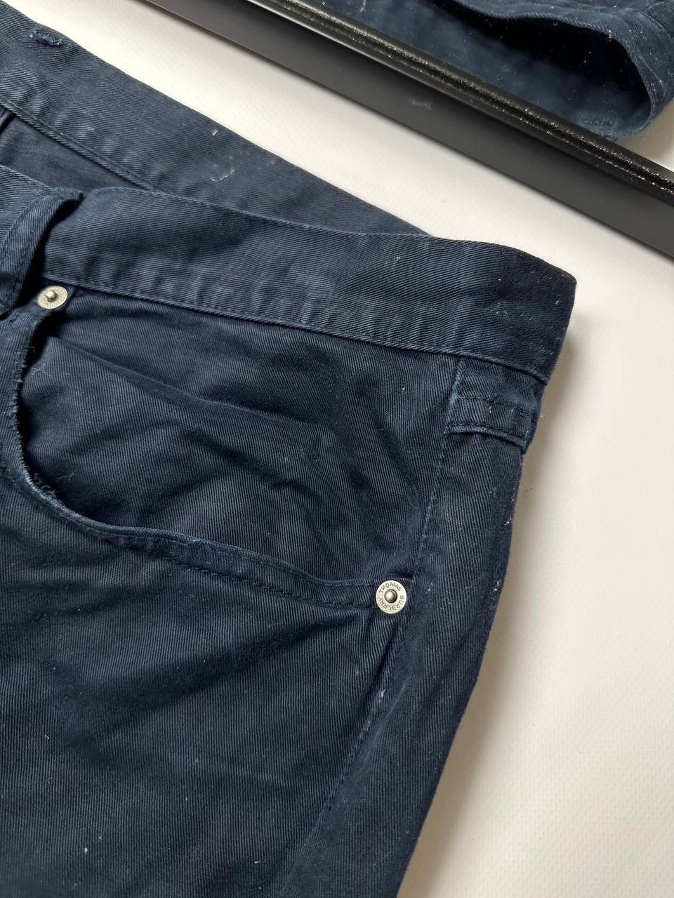 Burberry Vintage Thomas Burberry Denim Jean Navy Blue Baggy Fit Size US 32 / EU 48 - 8 Thumbnail