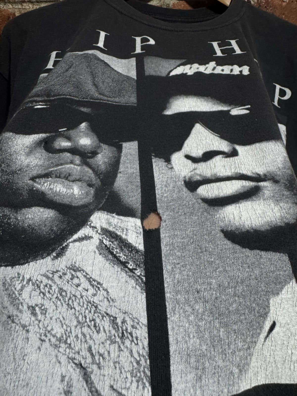 Rap Tees × Vintage HIP HOP LEGEND 2pax t shirt Size US L / EU 52-54 / 3 - 4 Thumbnail