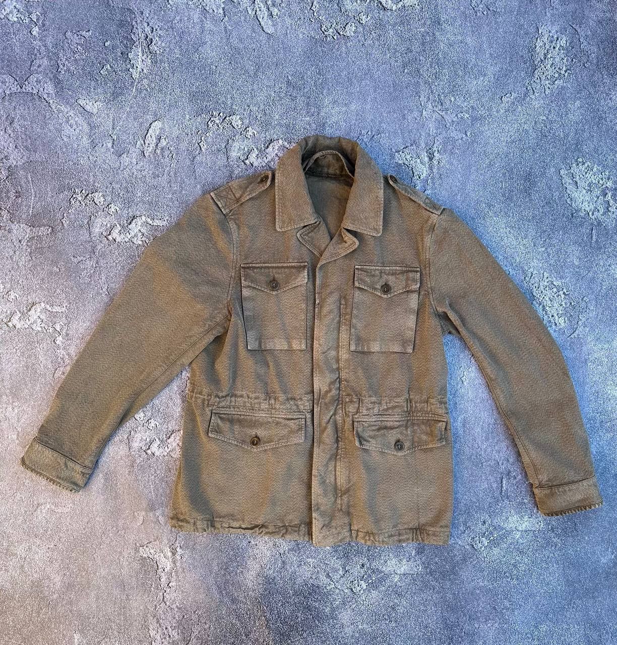 image of C P Company x Vintage C.p. Company Military Jacket in Beige Khaki, Men's (Size Large)