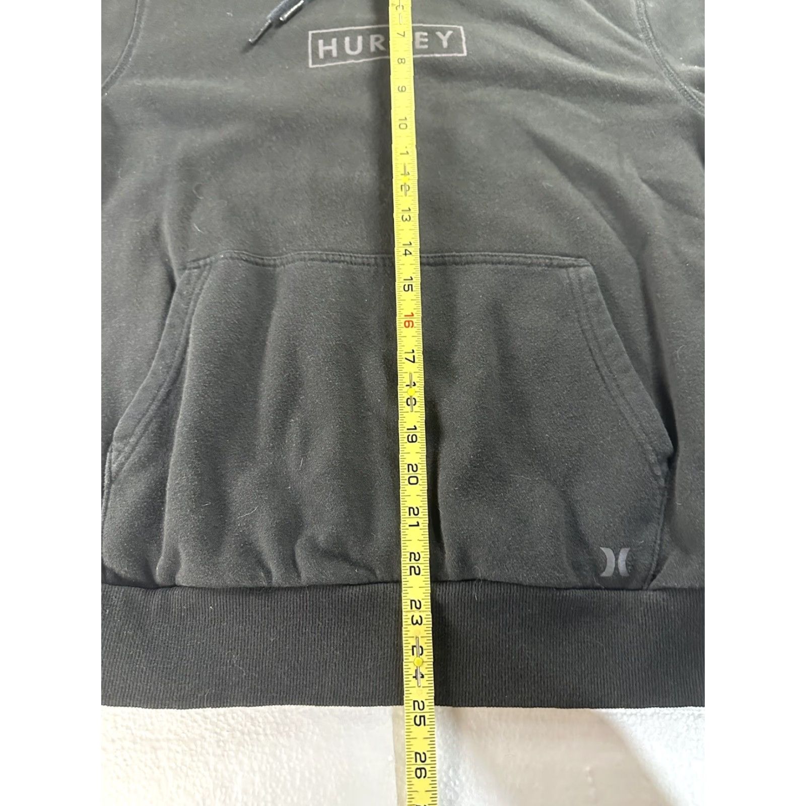 Hurley Hurley Hooded Pullover Sweatshirt Hoodie Iridescent Box Logo Black Mens M Size US S / EU 44-46 / 1 - 7 Thumbnail