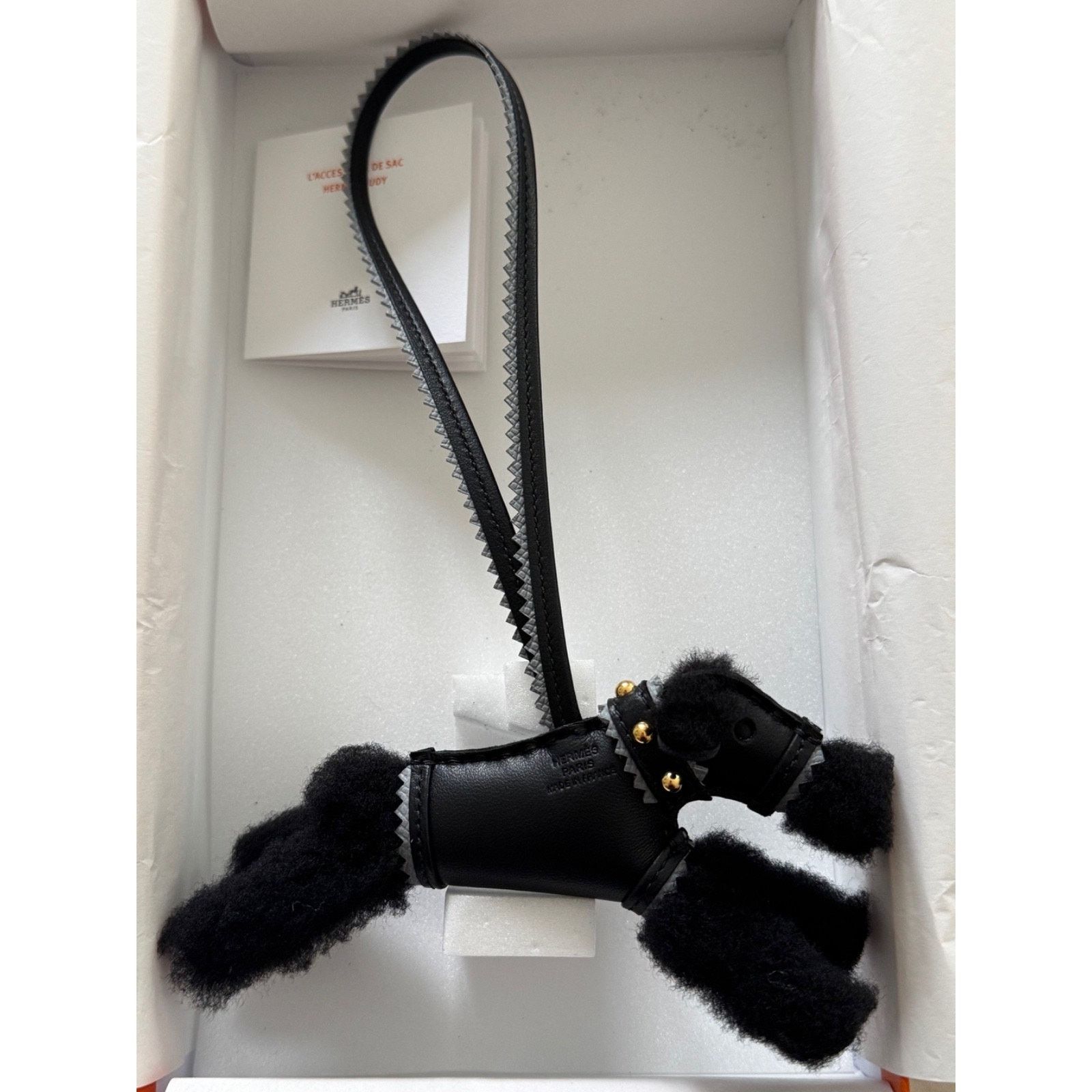Hermes Hermes Budy Apic Dog Rodeo Rock Milo Leather Bag Charm Size ONE SIZE - 12 Thumbnail