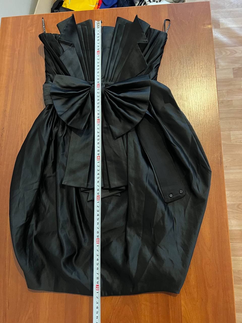 Zuhair Murad MNG BY ZUHAIR MURAD LIMITED EDITION SOLID BLACK DRESS SZ M Size M / US 6-8 / IT 42-44 - 18 Thumbnail