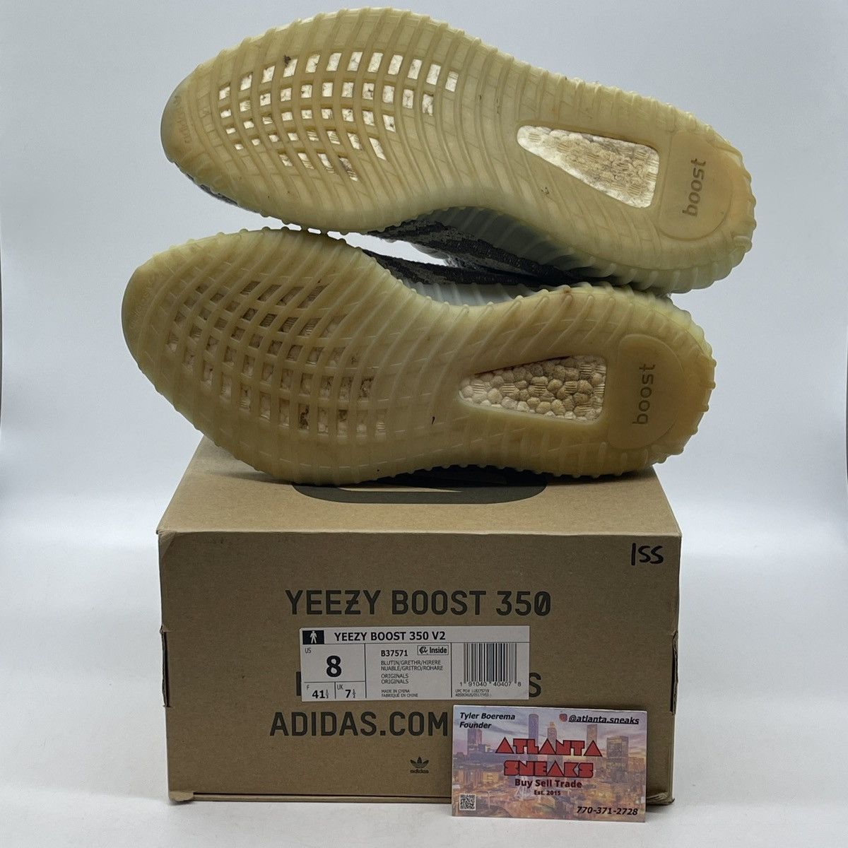 Adidas Yeezy boost 350 blue tint Size US 8 / EU 41 - 7 Thumbnail