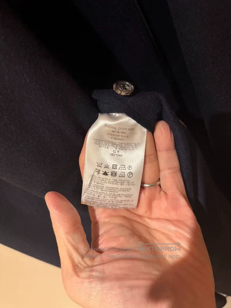 Brioni Brioni Blue full cashmere coat Size US L / EU 52-54 / 3 - 5 Thumbnail