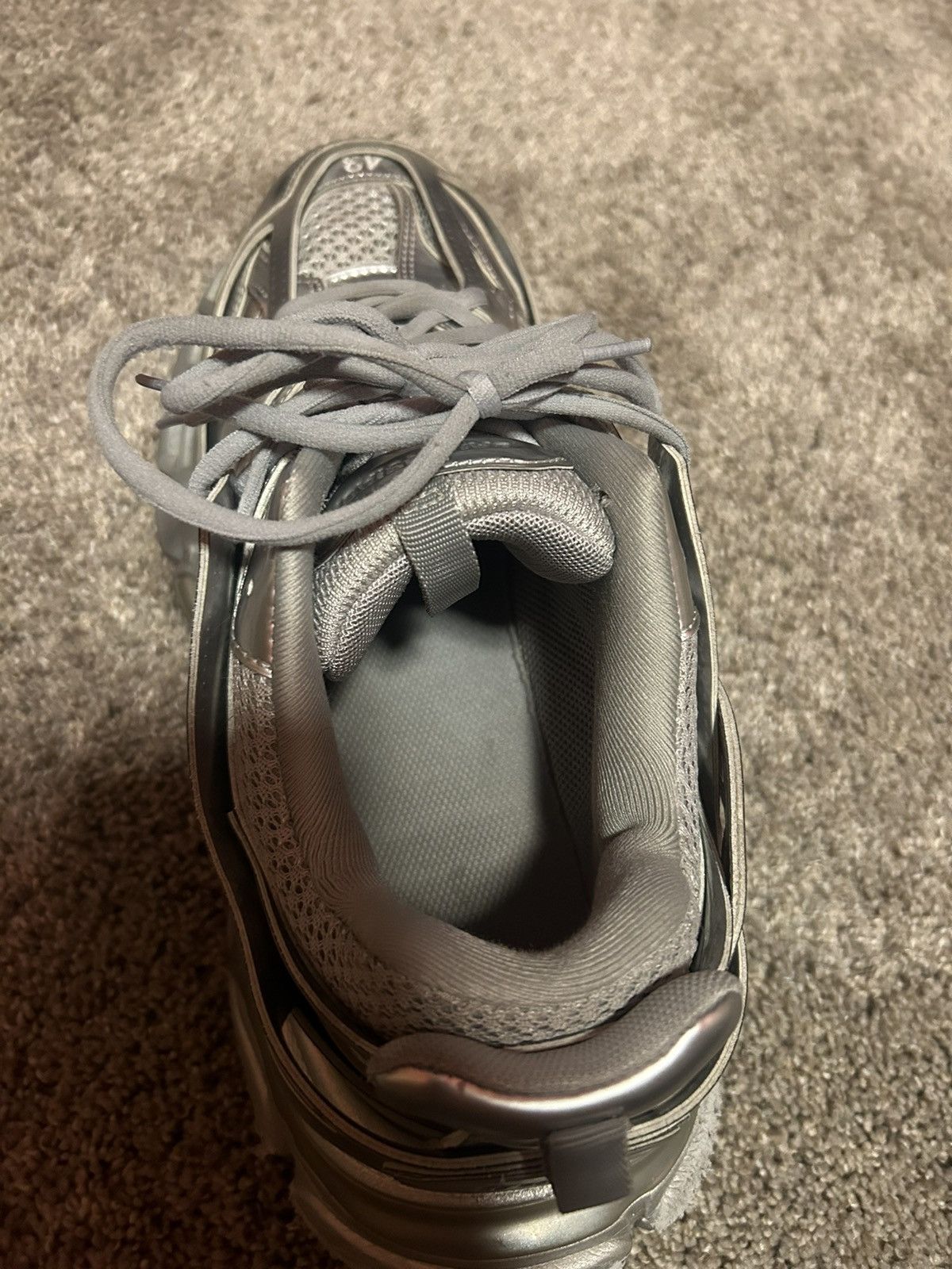 Balenciaga Silver balenciaga tracks Size US 10 / EU 43 - 4 Thumbnail