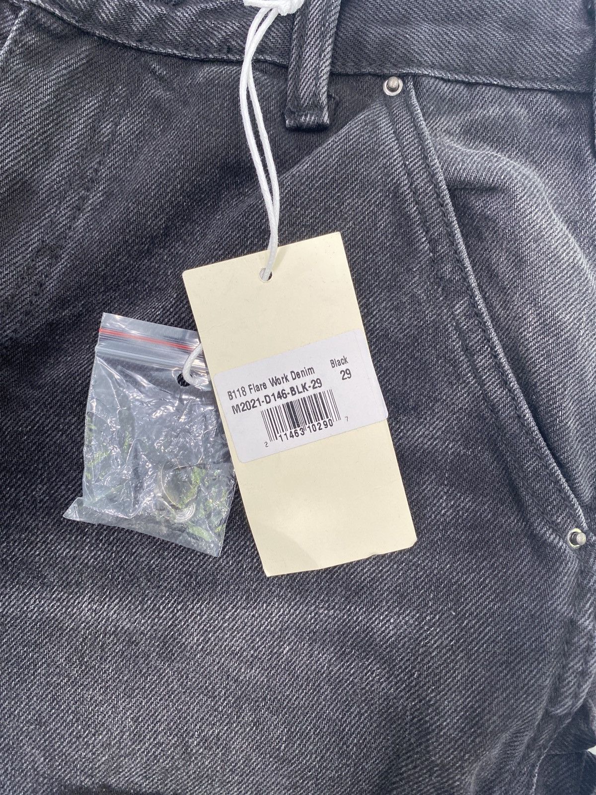 MNML MNML Black Flare Denim Jeans Size US 29 - 5 Thumbnail