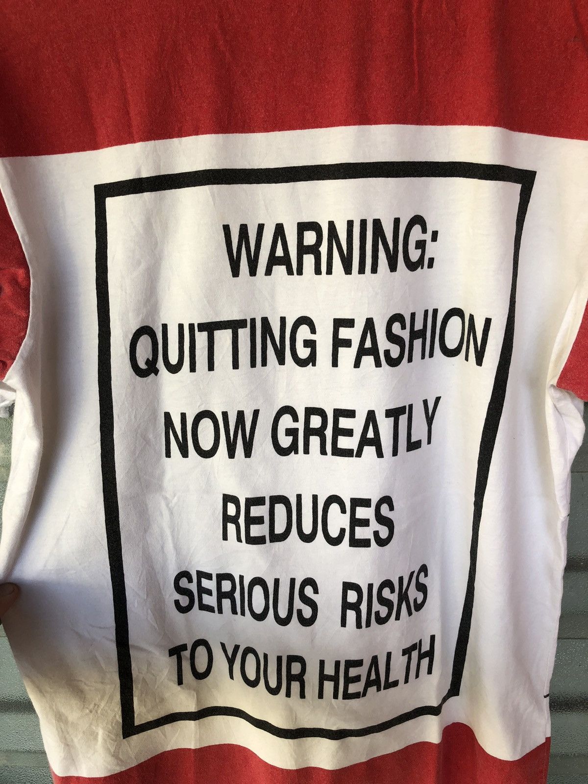 Moschino Moschino Fashion Kills Shirt Tee Size US L / EU 52-54 / 3 - 7 Thumbnail