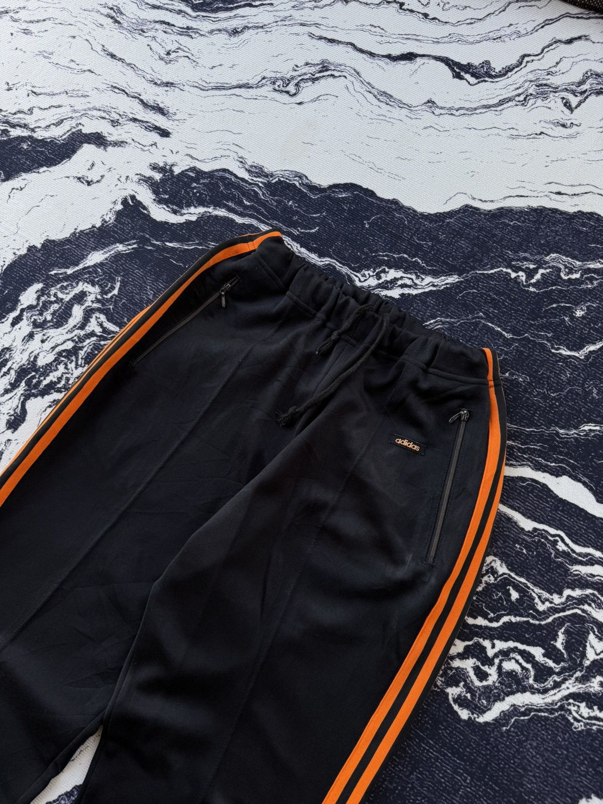 Adidas × Japanese Brand × Vintage Vintage adidas descente trackpants black orange Size US 30 / EU 46 - 5 Thumbnail