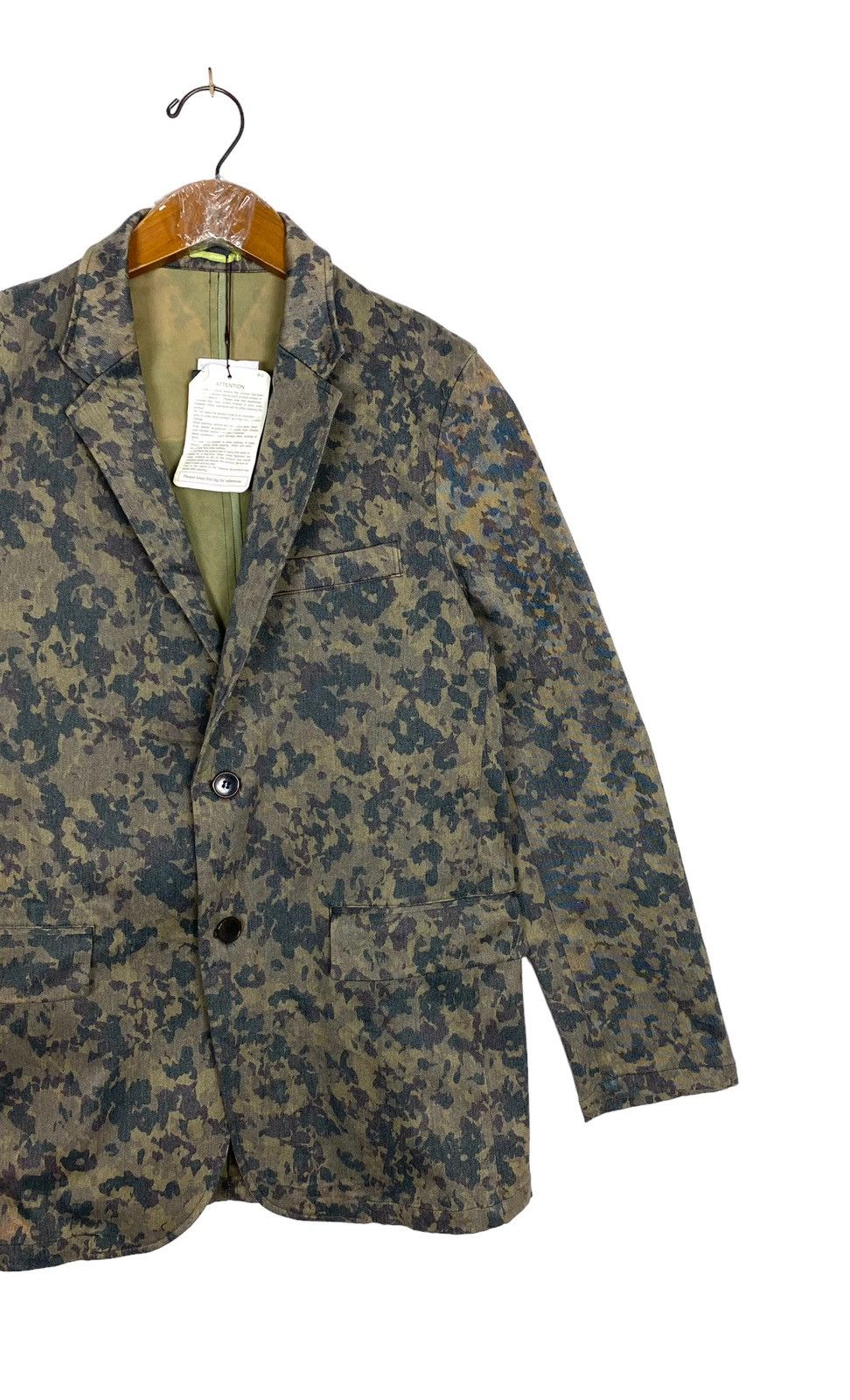 Johnbull Rare‼️ John Bull Camouflage Lapelled Jacket Size US M / EU 48-50 / 2 - 3 Thumbnail