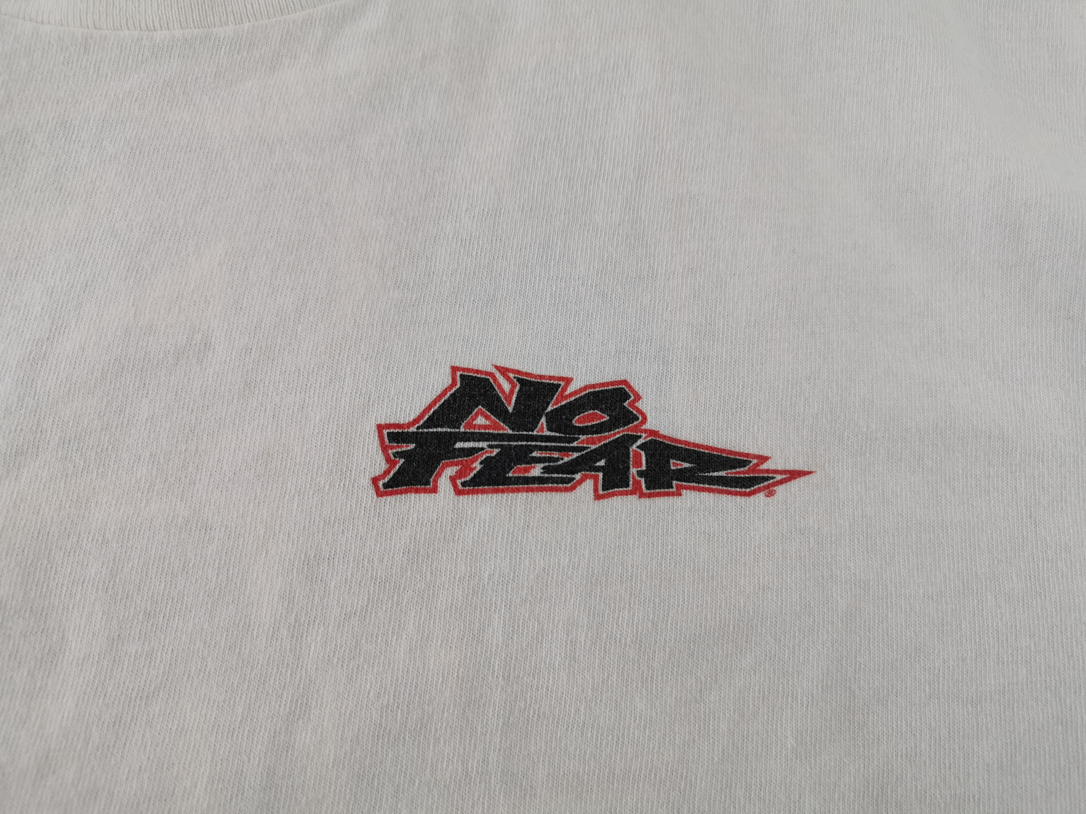 No Fear Vintage 90's No Fear "Kiss My Ice" Big Logo Skate Tee Size US M / EU 48-50 / 2 - 4 Thumbnail