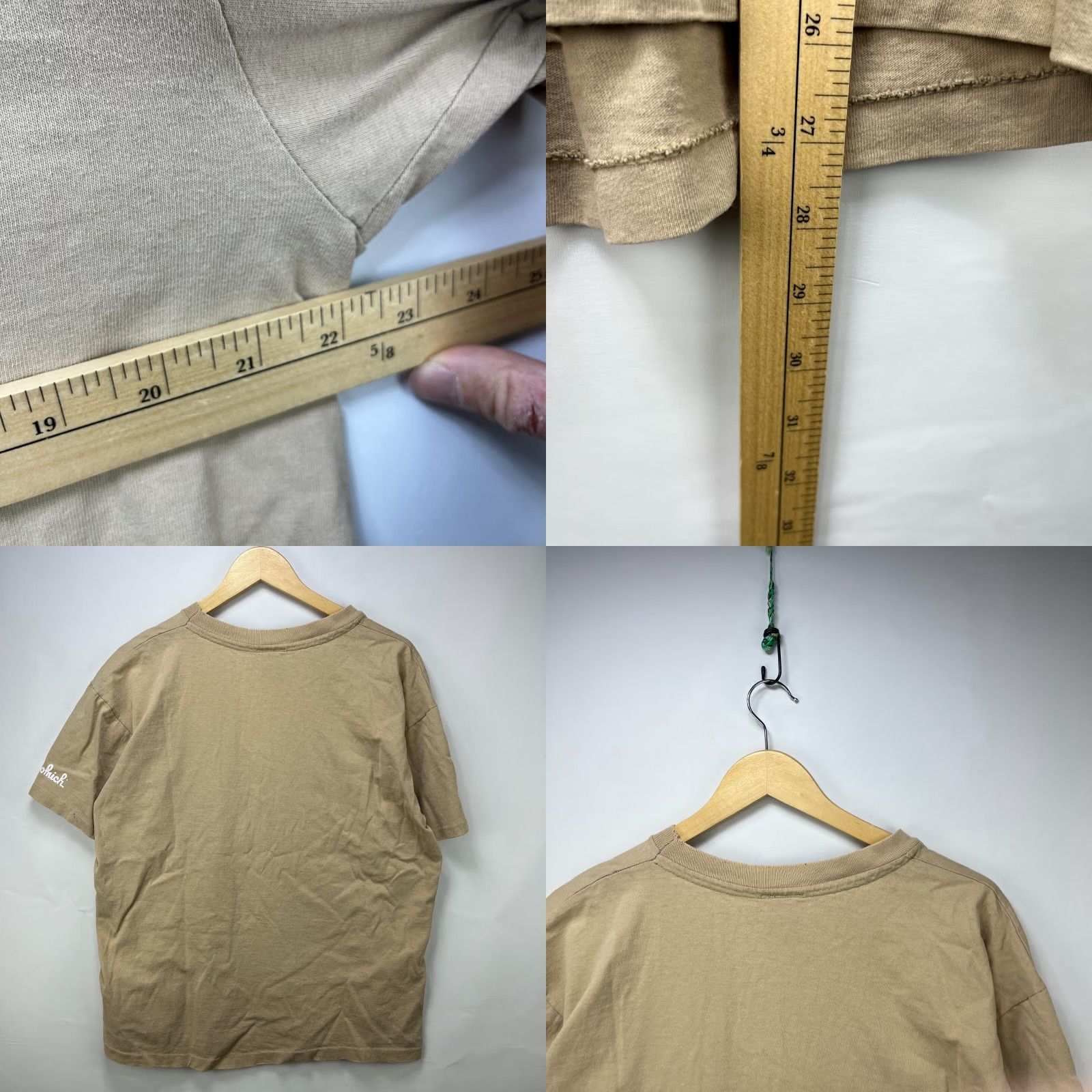 Vintage VINTAGE Woolrich Deer Nature Single Stitch T-Shirt Made in USA XL Beige Men's T-Shirt 90s Size US XL / EU 56 / 4 - 8 Thumbnail