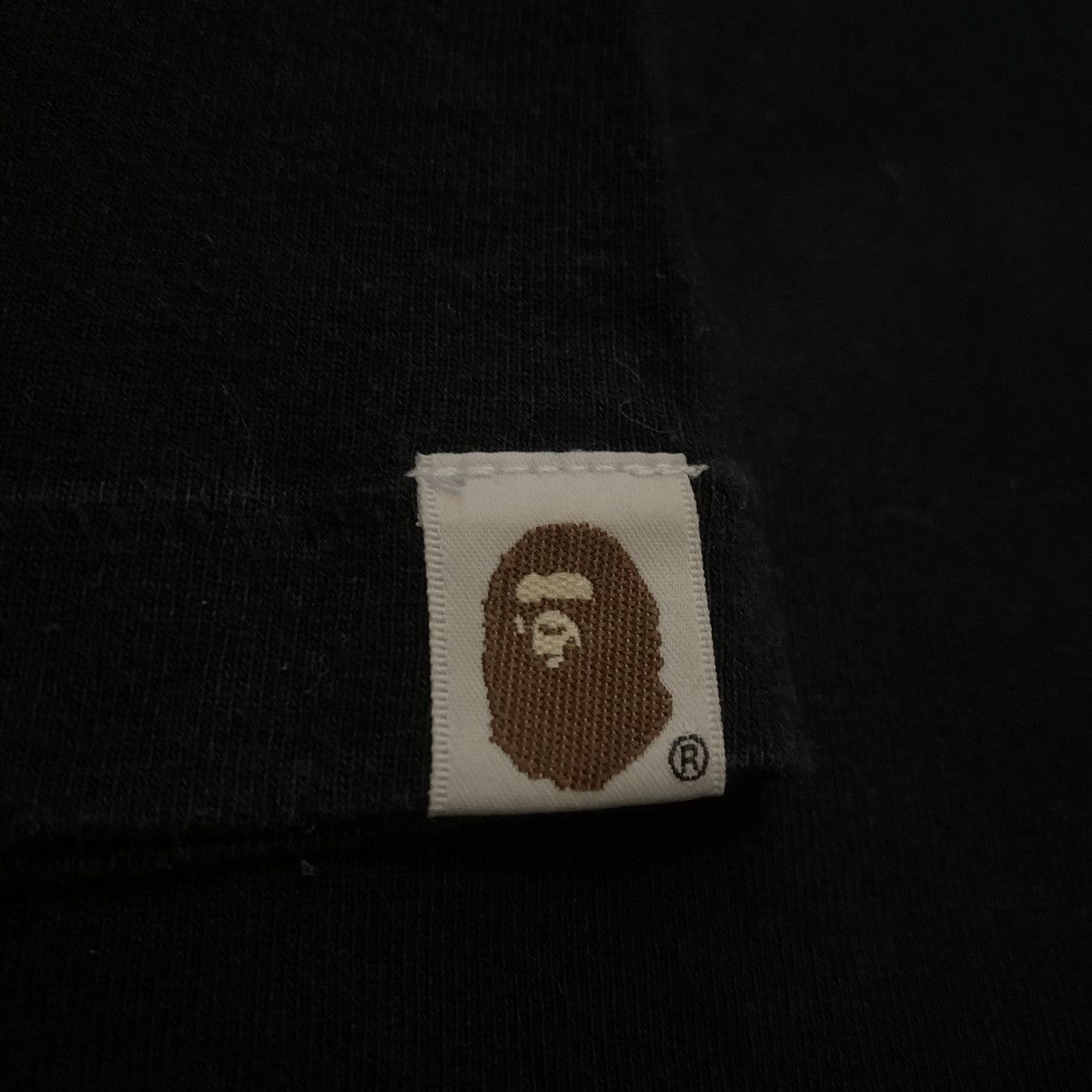 Bape Bape Medium Busy Works Fur Ape Head Black Tee Exclusive Size US M / EU 48-50 / 2 - 9 Thumbnail