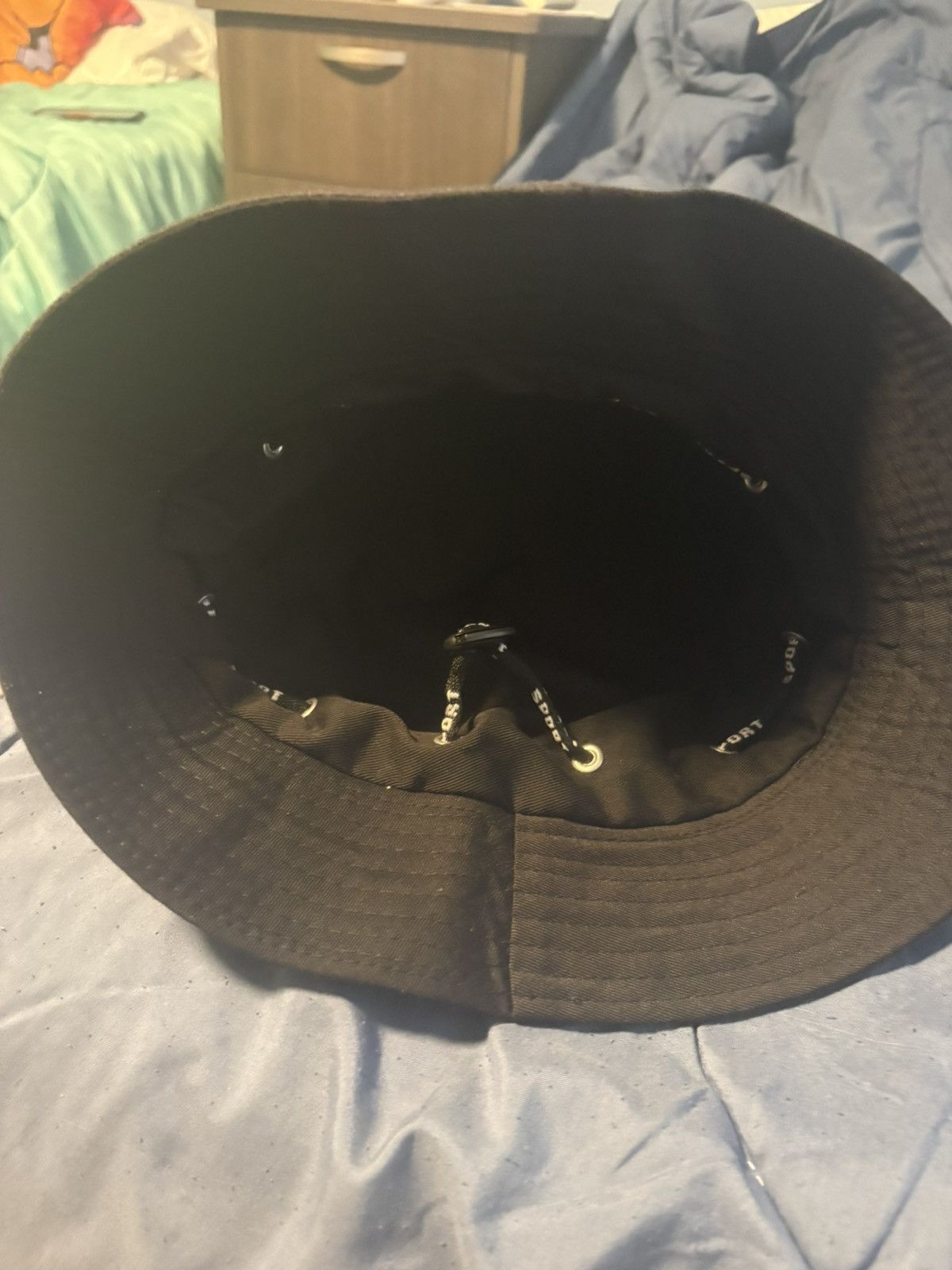 Other Black Bucket Hat Men Casual Solid Summer Adjustable One Size Size ONE SIZE - 6 Thumbnail