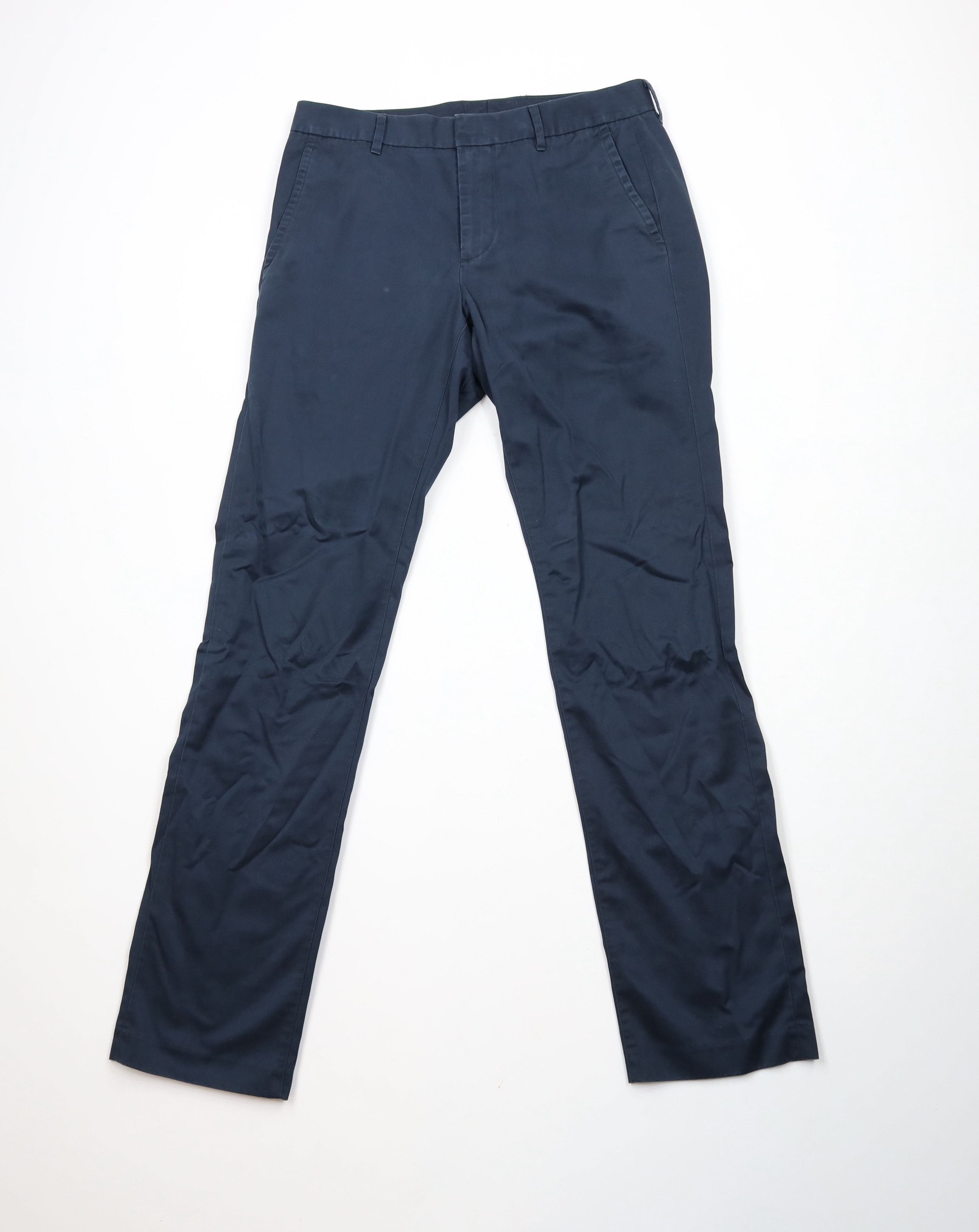 Bonobos × Vintage Bonobos Slim Fit Monday Straight Leg Chino Pants Navy Blue Size US 30 / EU 46 - 1 Thumbnail