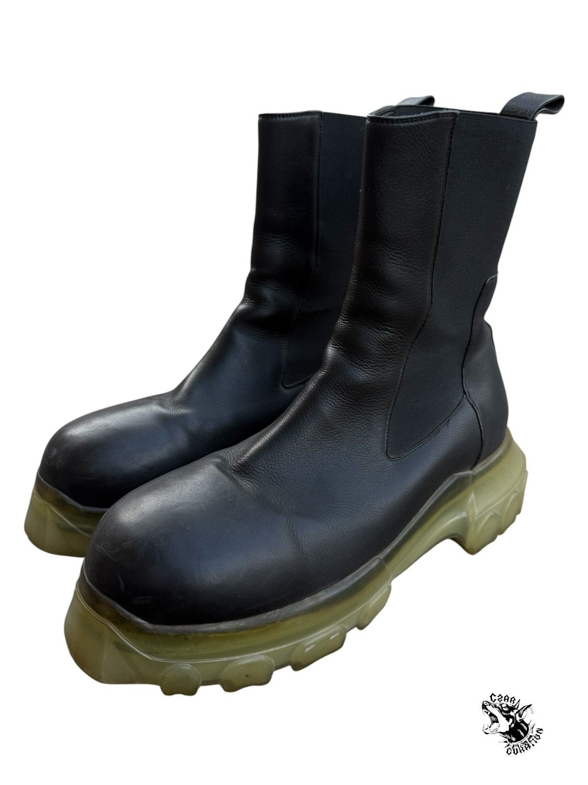 Rick Owens Rick owens leather bozo tractor boots Size US 10.5 / EU 43-44 - 1 Thumbnail
