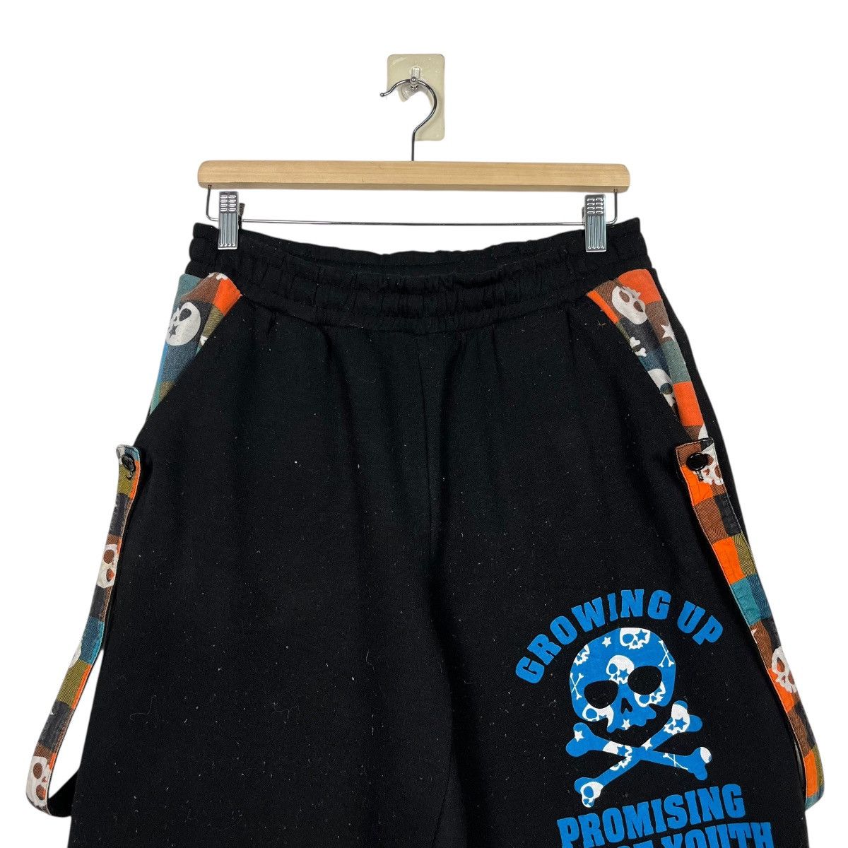 Seditionaries Vintage Japanese Designer Skull Pants Size US 30 / EU 46 - 2 Thumbnail