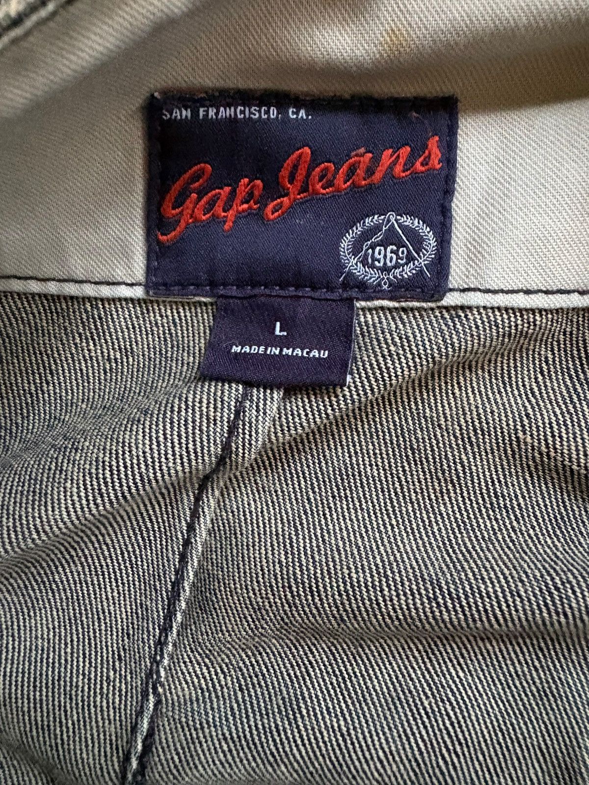 Gap Vintage Gap Mud Wash Suspenders Style Loose Baggy Jeans Size US 38 / EU 54 - 9 Thumbnail