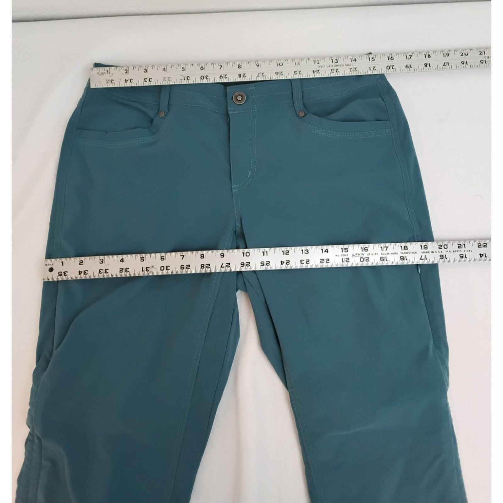Kuhl Kuhl Legendary Pants Women's 8 Blue Adjustable Length Size 30" / US 8 / IT 44 - 10 Thumbnail