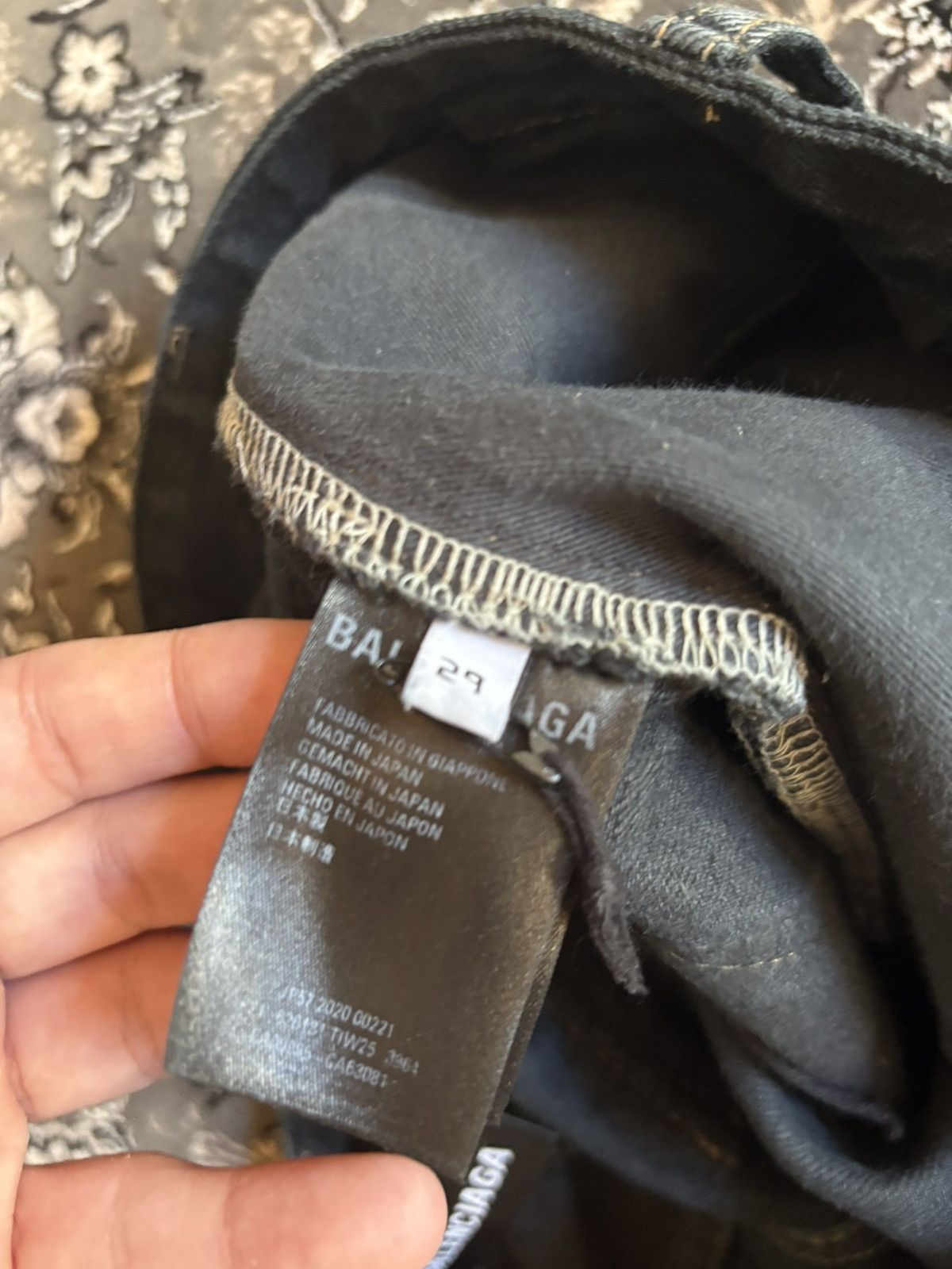 Balenciaga Balenciaga Wide Leg Cargo Jeans Size US 29 - 6 Thumbnail