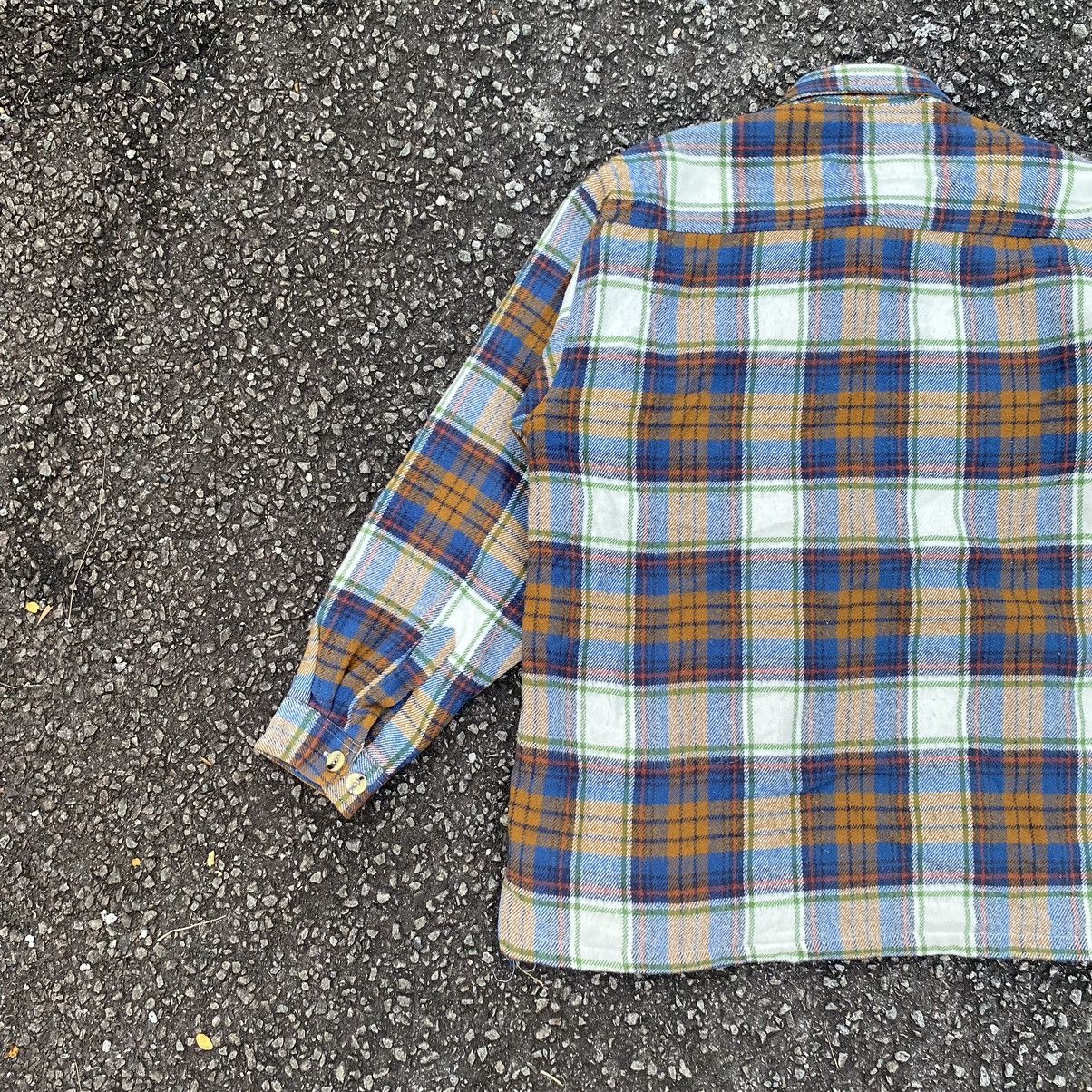 Japanese Brand × Vintage Vintage Checkered Board Double Pocket Button Up Size US L / EU 52-54 / 3 - 10 Thumbnail
