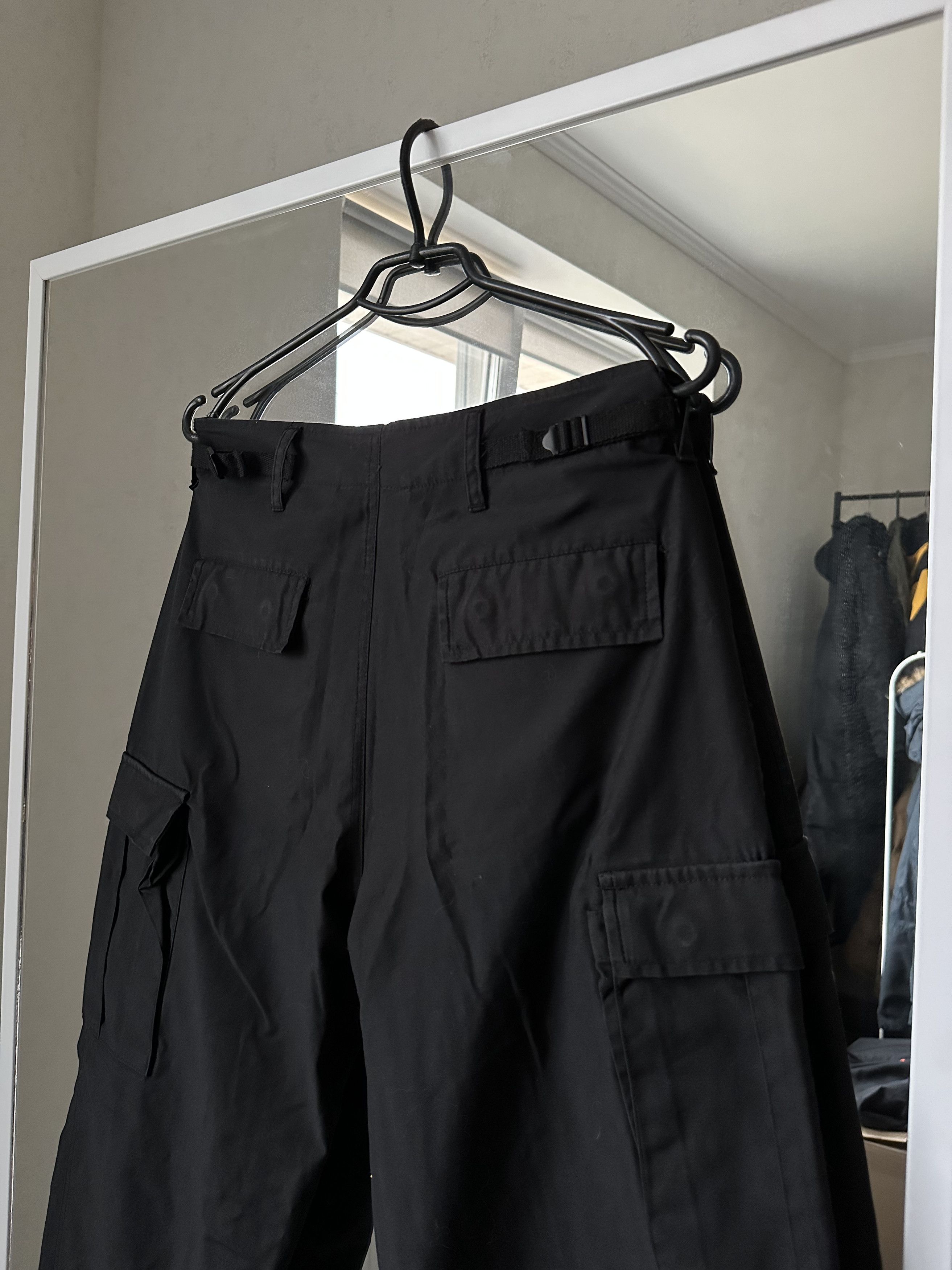 Vintage Fostex Garments Trousers Combat Straight Cargo Denim Pants Size US 30 / EU 46 - 8 Thumbnail