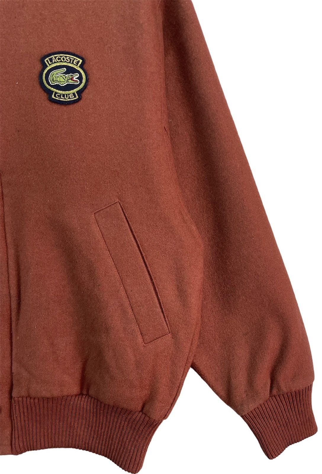 Lacoste Vintage Chemise Lacoste Bomber Jacket Full Button Size US L / EU 52-54 / 3 - 2 Thumbnail