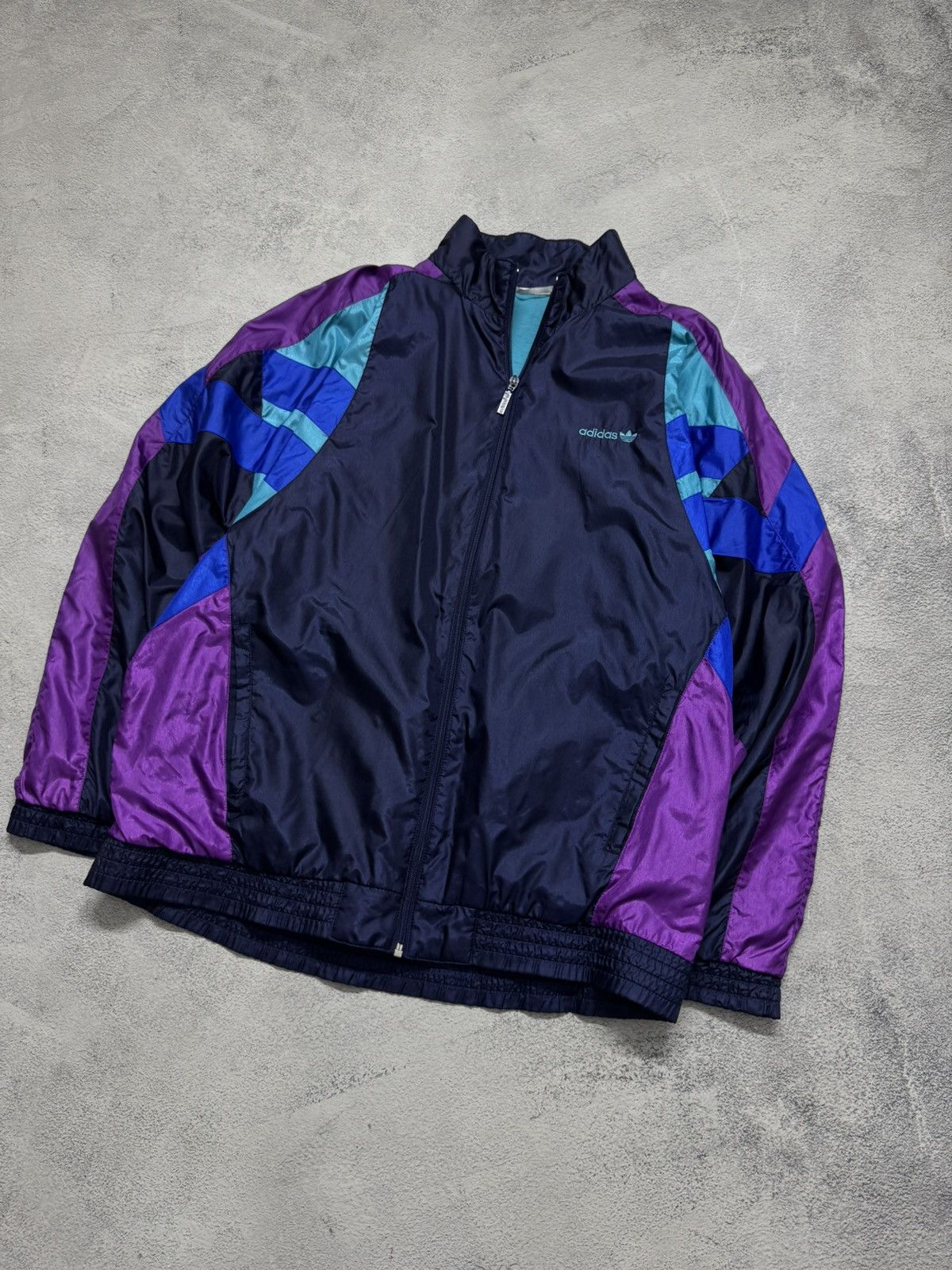 Adidas Vintage Adidas Nylon Track Suit Very Rare Retro 90’s Size US L / EU 52-54 / 3 - 7 Thumbnail