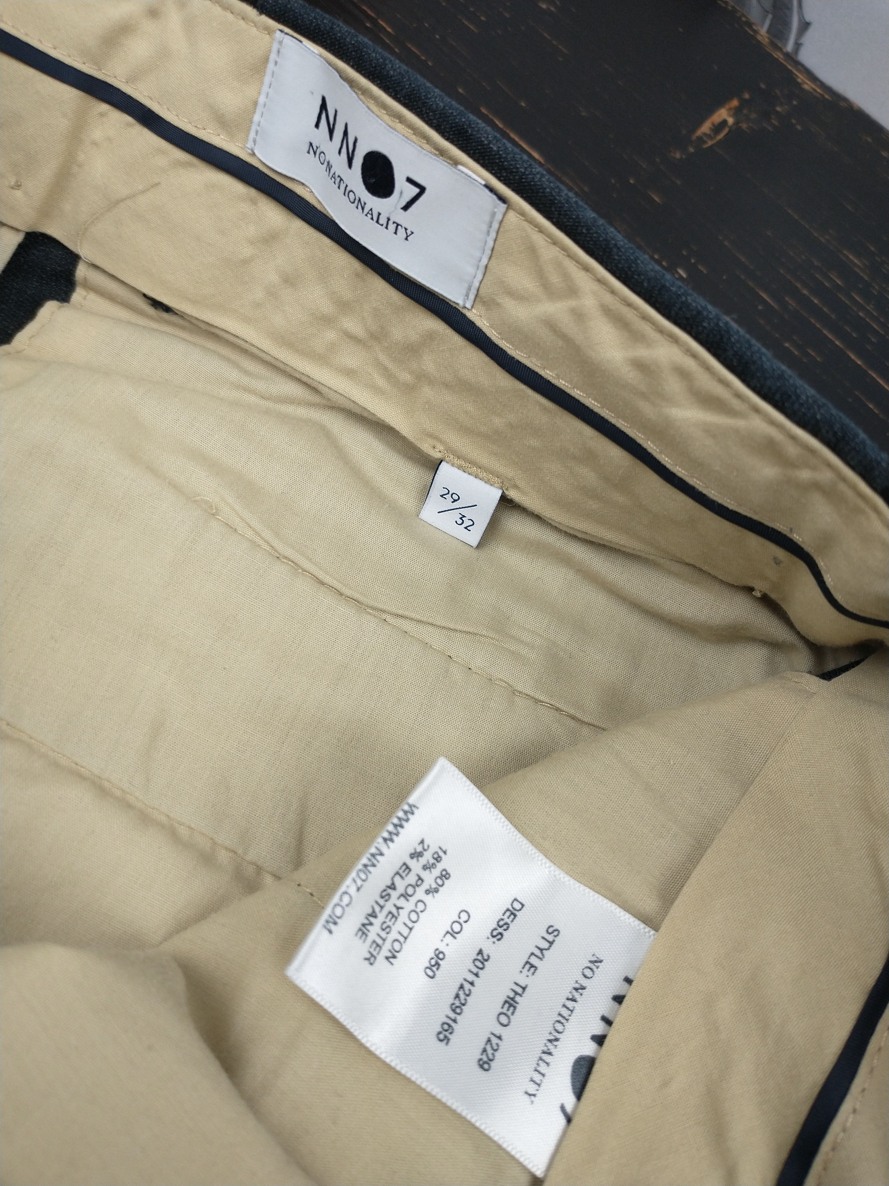 NN07 NN07 Theo Pants Size 29 / 32 Tapered Navy Size US 29 - 3 Thumbnail