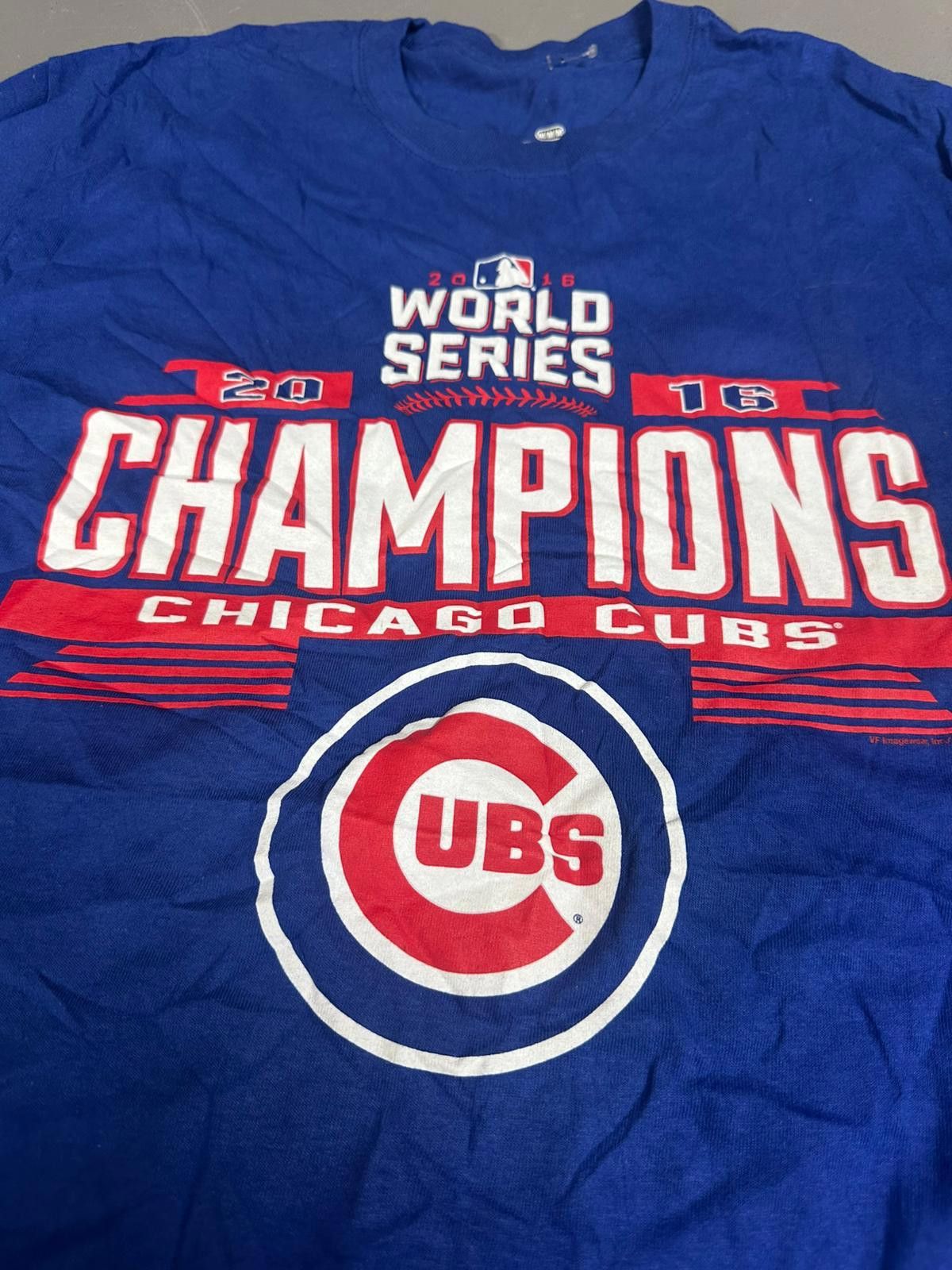 Designer Chicago Cubs 2016 World Series Champions Tee Size US M / EU 48-50 / 2 - 3 Thumbnail