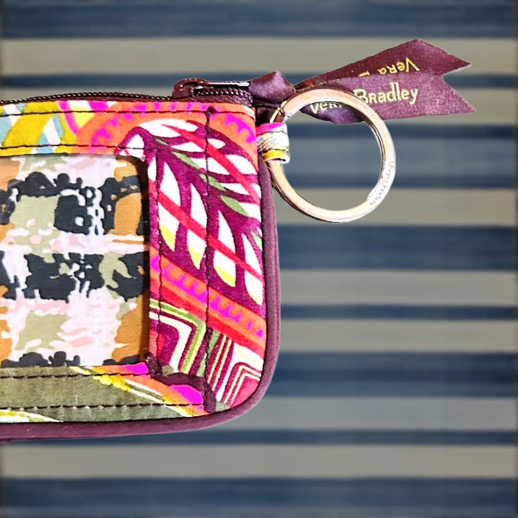 Vera Bradley Vera Bradley Zip ID Case W/ Change Pouch Resort Medallion Wallet Womens Shirt Size ONE SIZE - 1 Thumbnail