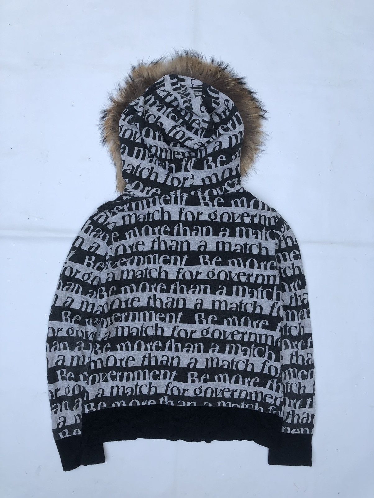 If Six Was Nine Japanese Pumpkin Fur Hoodie Zipper LGB style Size US M / EU 48-50 / 2 - 2 Thumbnail