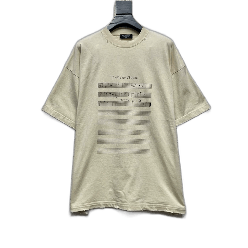 Balenciaga Balenciaga Band collaboration music note short-sleeve T-shi Size US S / EU 44-46 / 1 - 1 Thumbnail