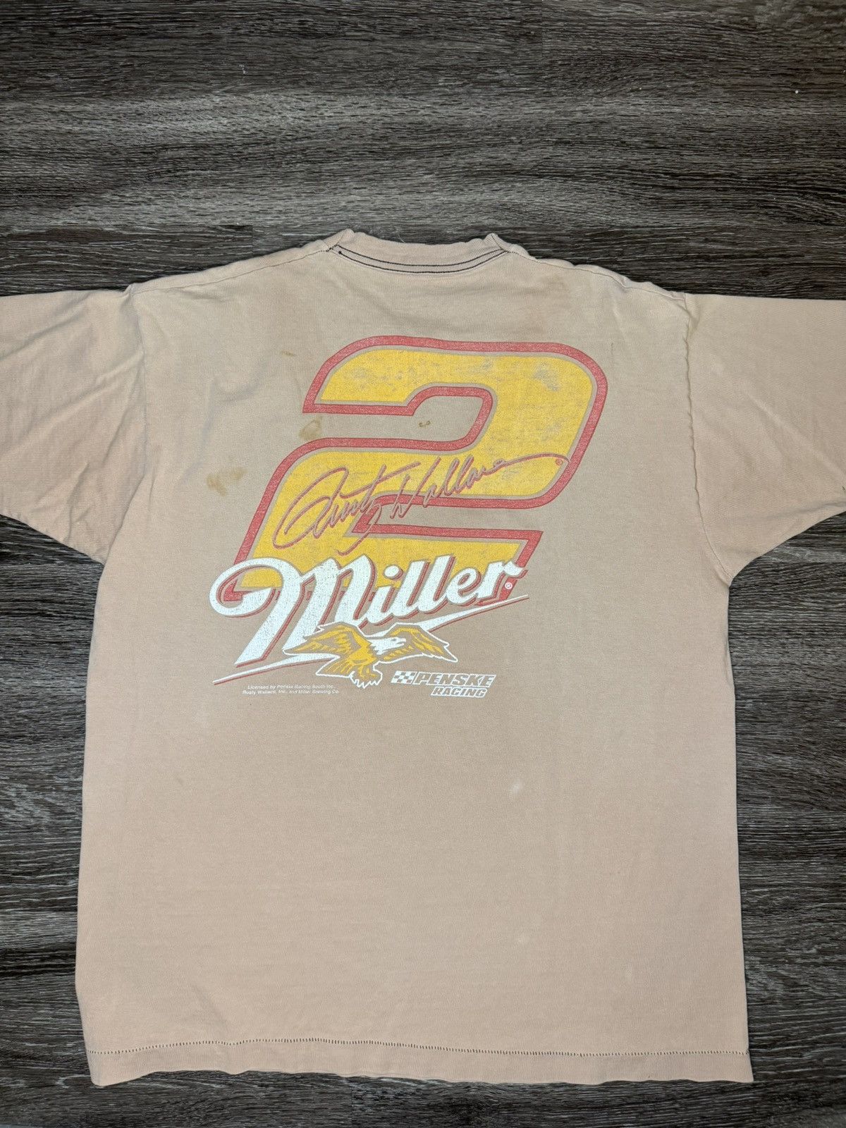 NASCAR Vintage Nascar Rusty Wallace Size US L / EU 52-54 / 3 - 6 Thumbnail