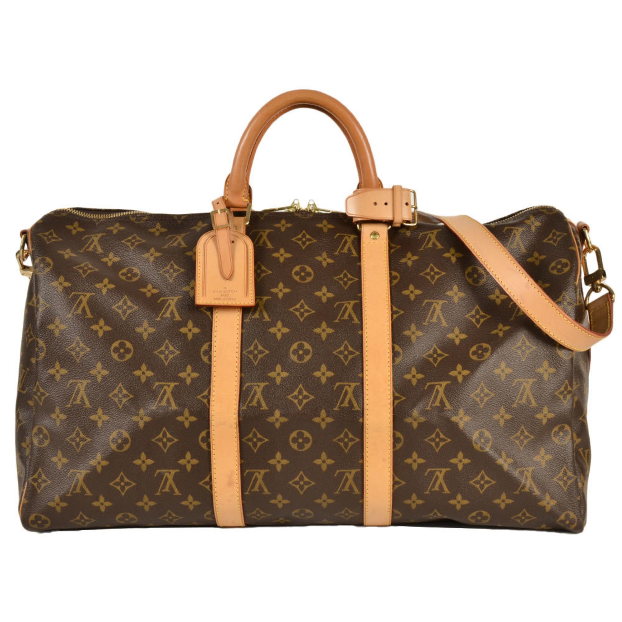 Louis Vuitton Louis Vuitton Keepall Bandoulière 55 travel Size ONE SIZE - 1 Thumbnail