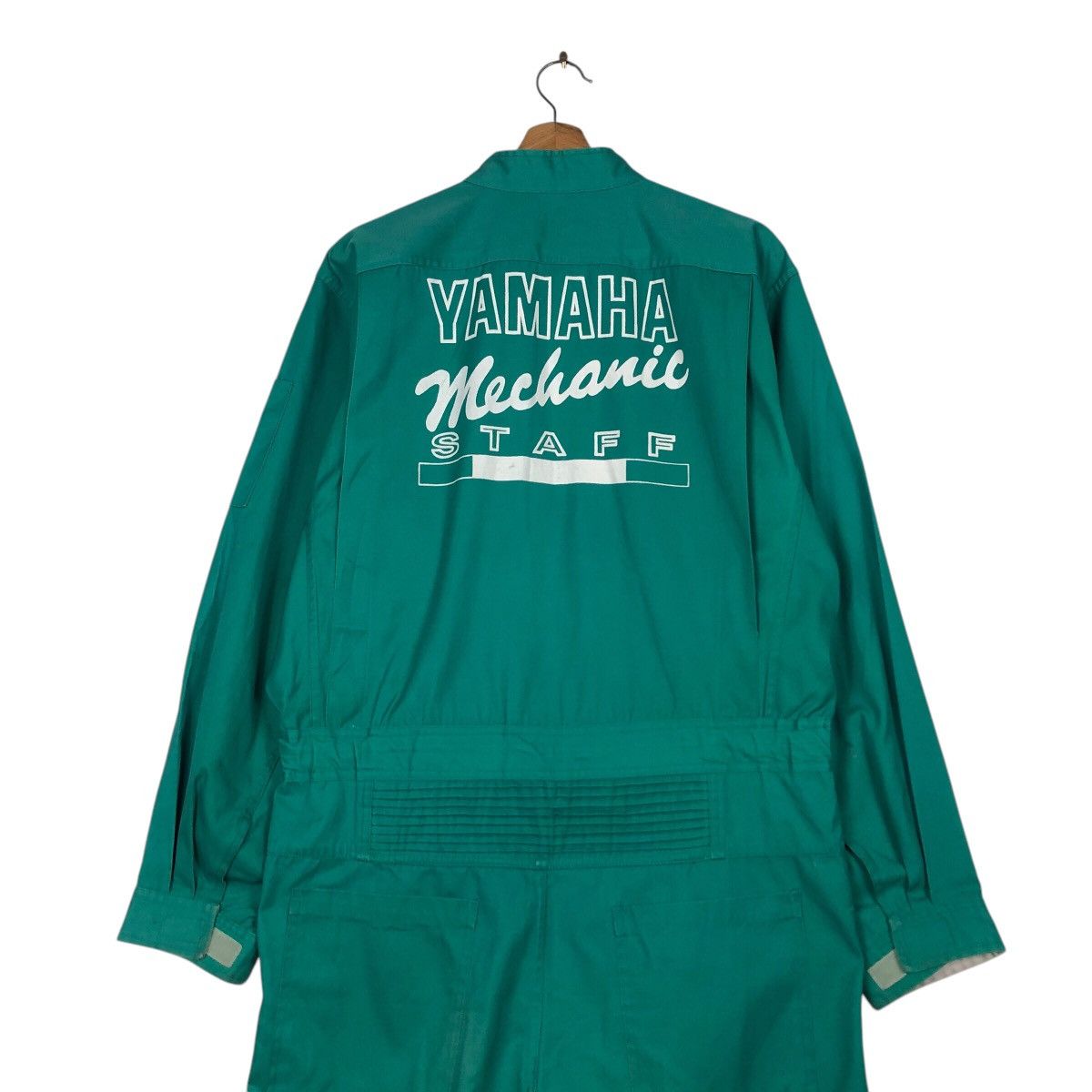 Japanese Brand 📌Vintage Coverall Worker Racing Yamaha Big Logo Spell Out Size US 36 / EU 52 - 11 Thumbnail