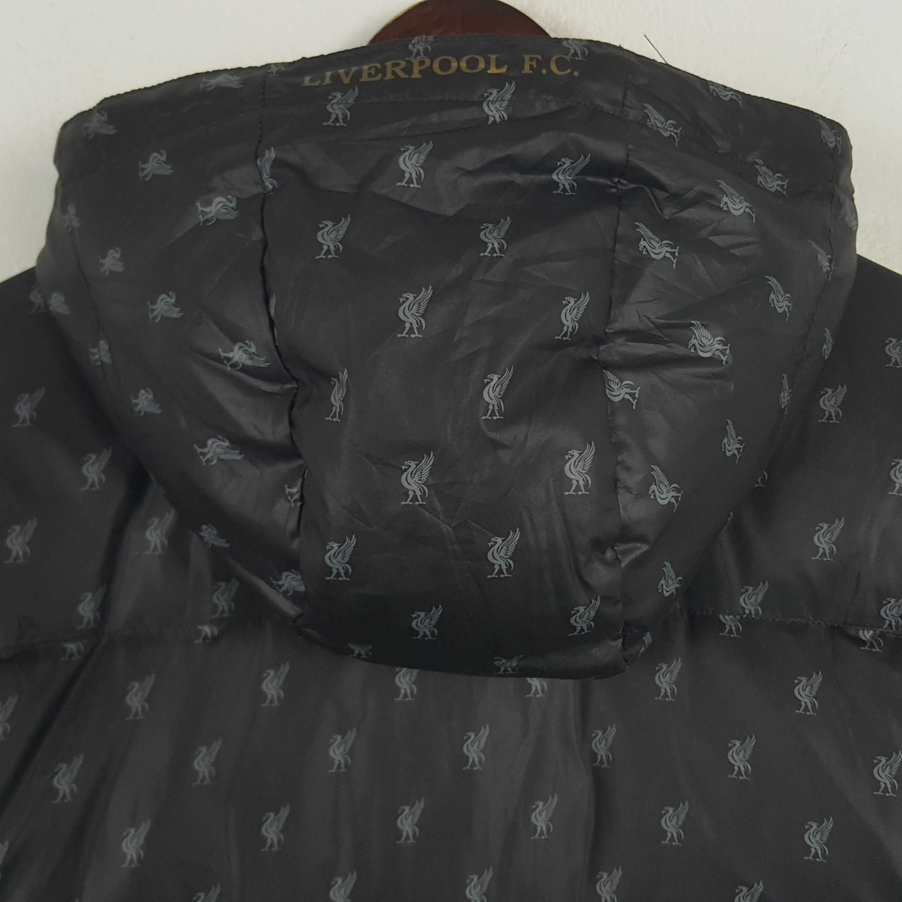 Adidas × Vintage Vintage Adidas Liverpool FC Puffer Winter Jacket Hoodies Size US L / EU 52-54 / 3 - 4 Thumbnail