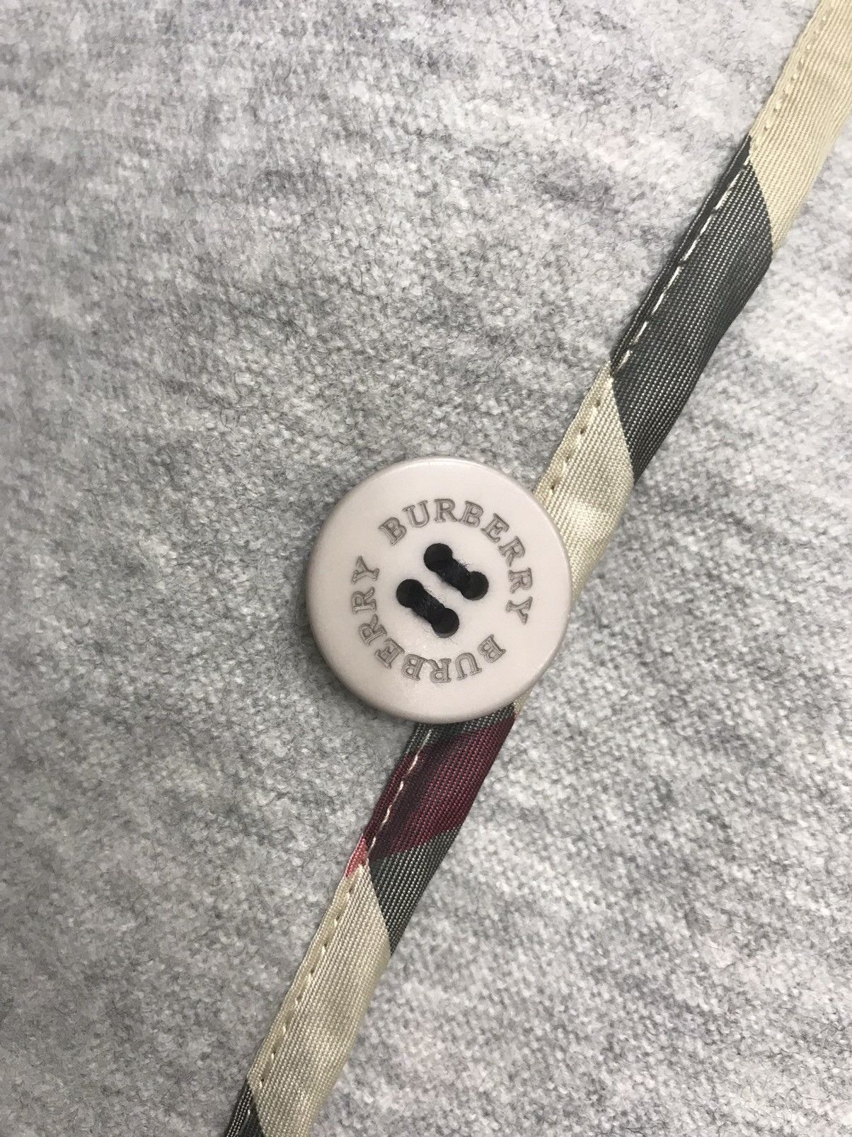 Burberry × Designer 💥DESIGNER💥RARE BURBERRY SWEAT DOUBLE BREAST CARDIGAN F260 Size S / US 4 / IT 40 - 17 Thumbnail