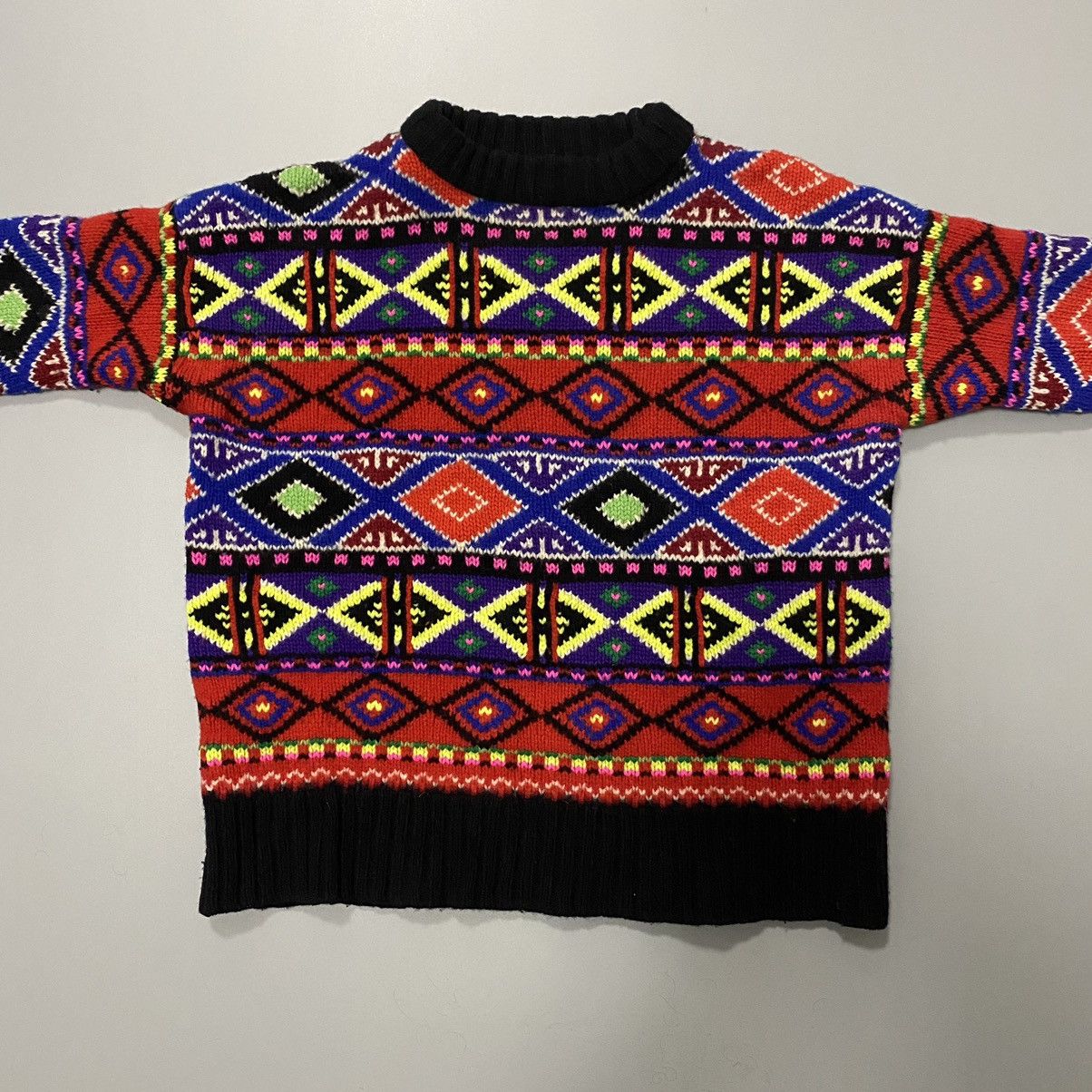 Polo Ralph Lauren Polo Ralph Lauren S Multicolour Wool/Cashmere Blend Sweater Size S / US 4 / IT 40 - 5 Thumbnail