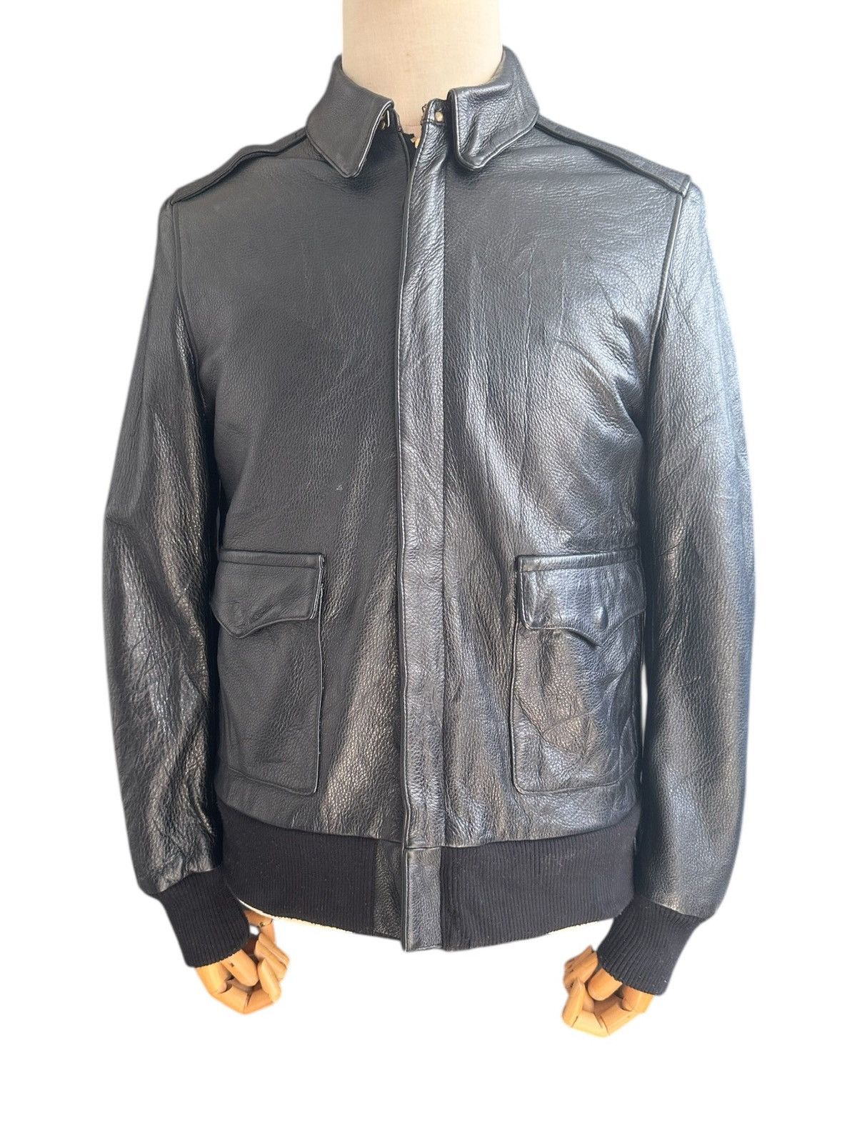 Japanese Brand × Vivastudio 🔥Rare🔥 Viva Studio Corporate Rock & Roll leather jacket Size US M / EU 48-50 / 2 - 6 Thumbnail